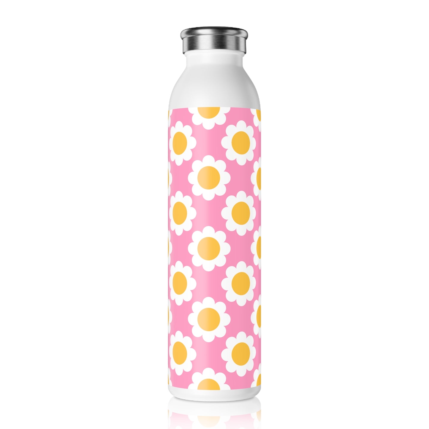 Sweet Daisy Slim Water Bottle