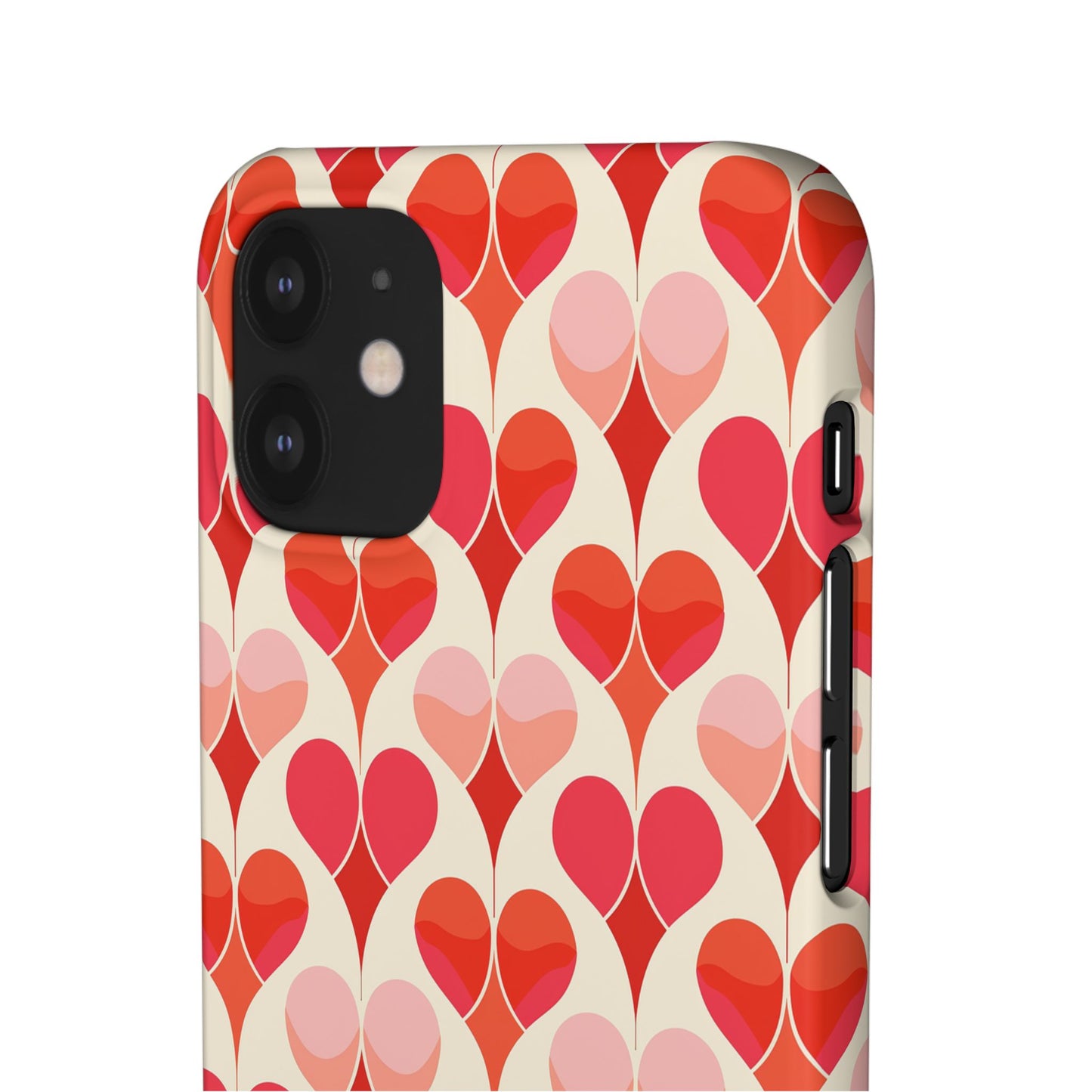 Heart Stream Phone Snap Case