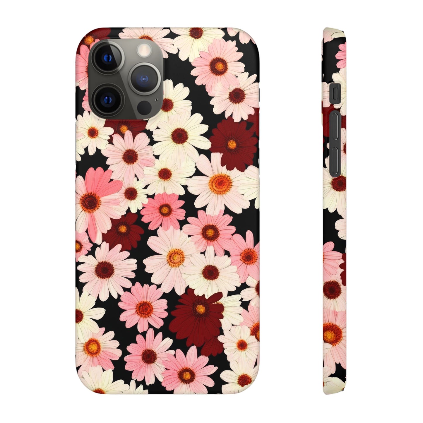 Petal Swing Retro Floral Snap Case