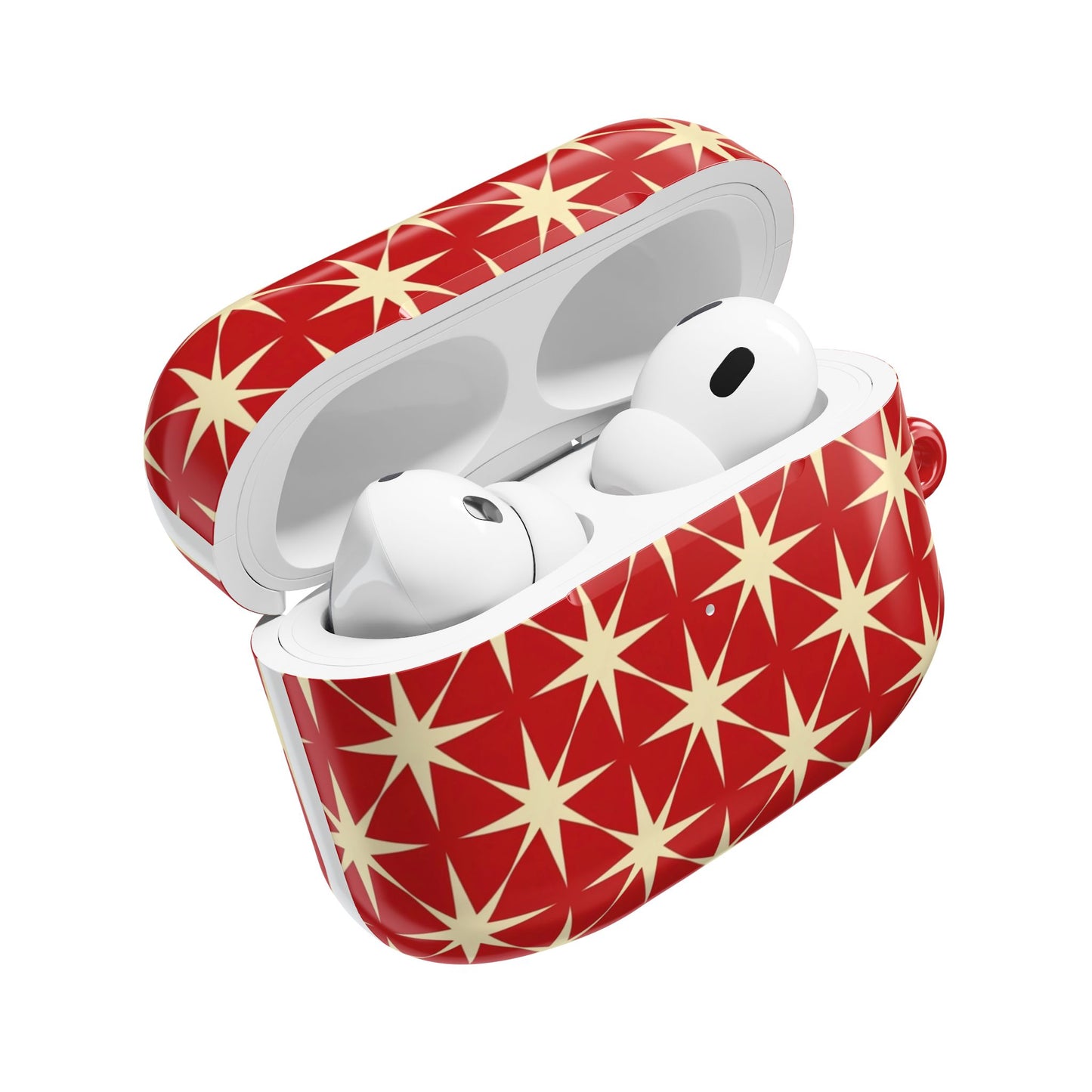 Crimson Star AirPod Case