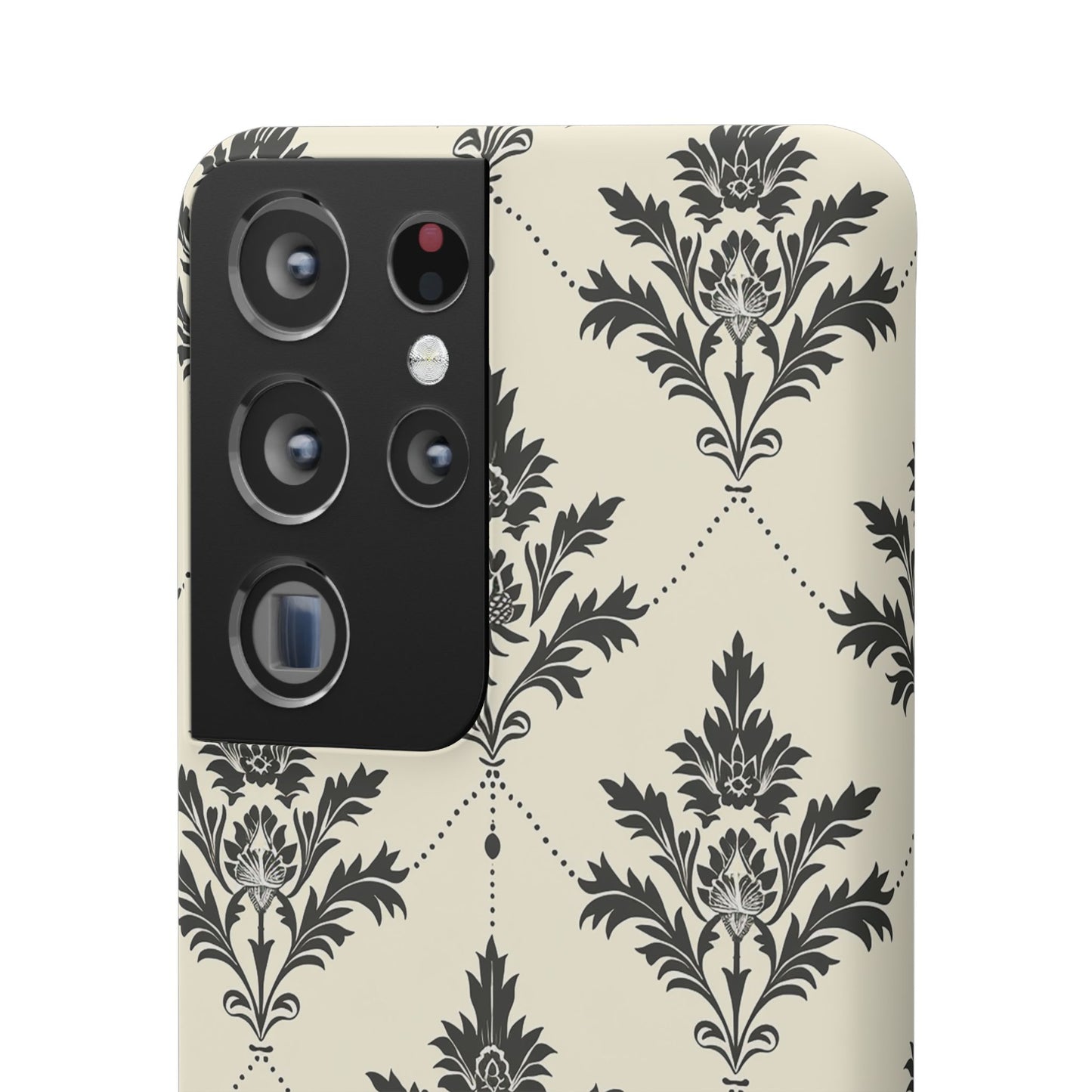 Midnight Damask Snap Case
