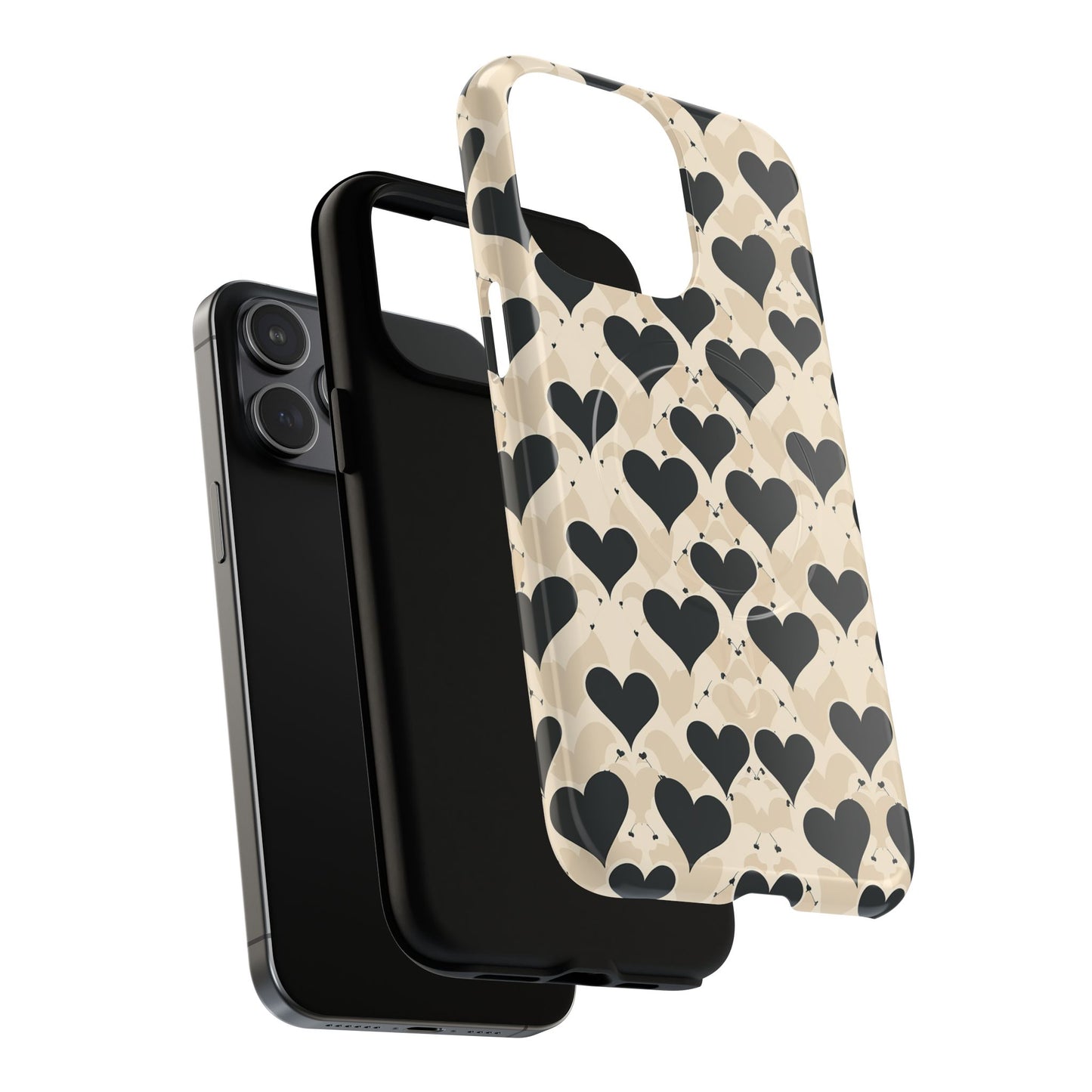 Whisper Hearts Tough Magnetic Phone Case
