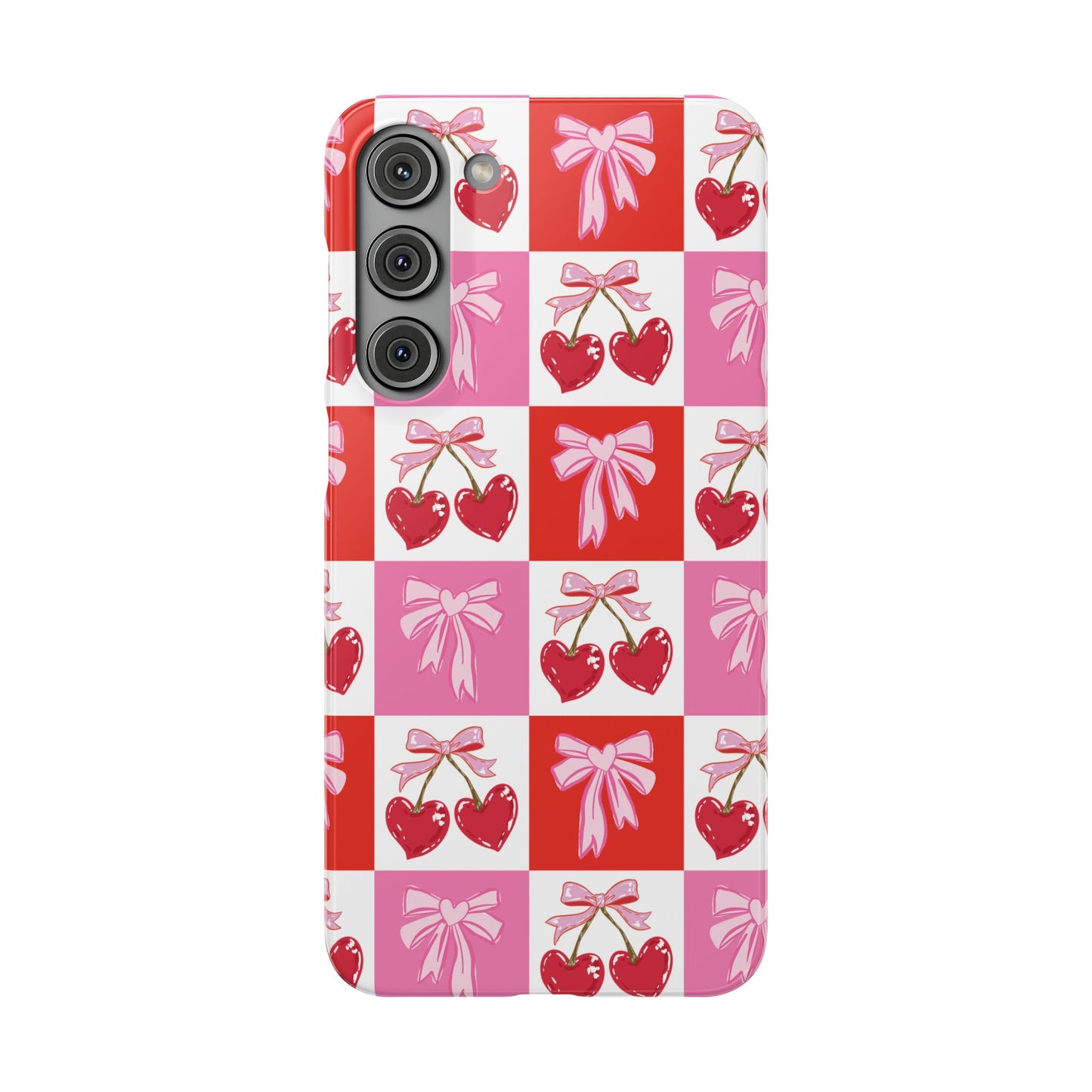 Sweet Pink Coquette Snap Case