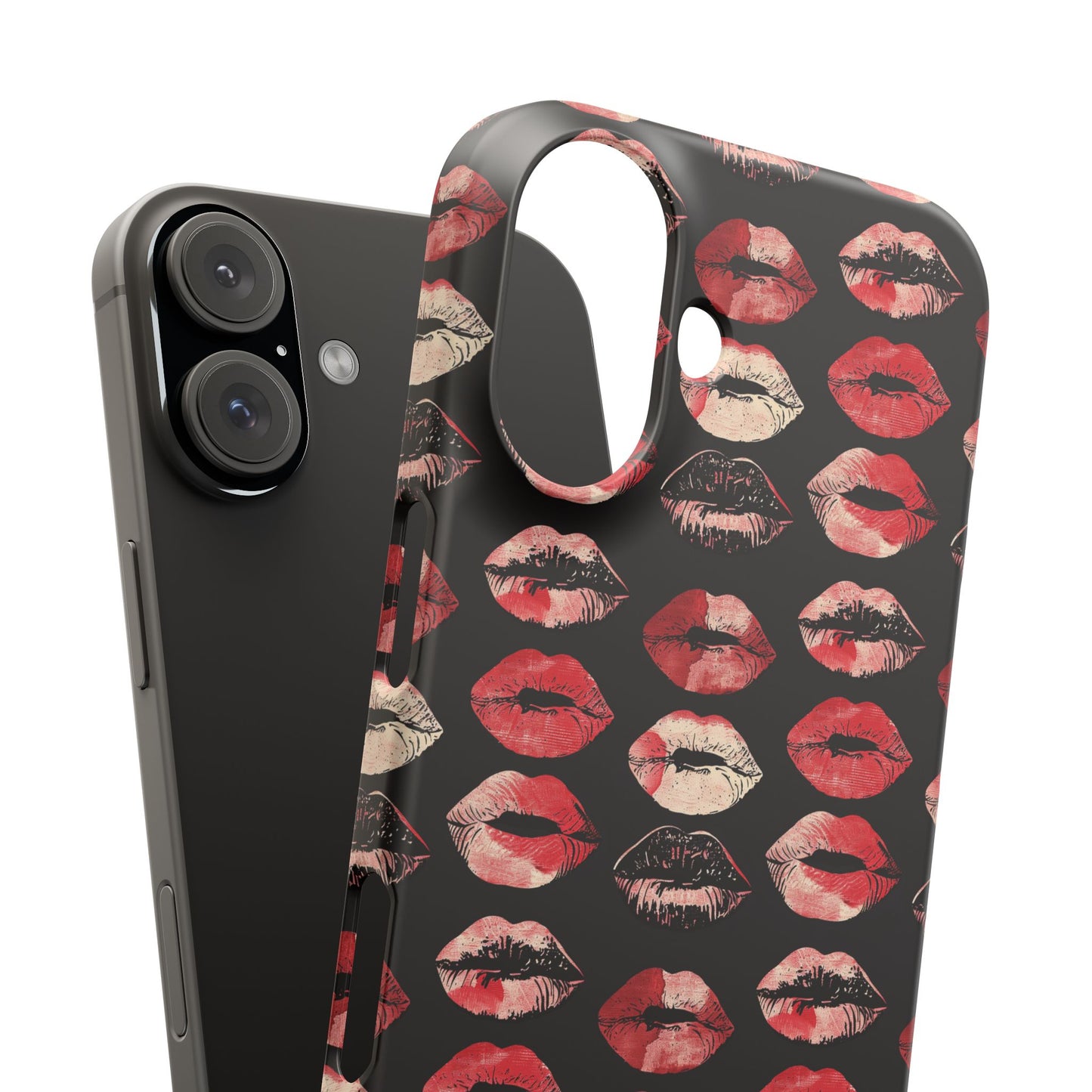 Midnight Pout Snap Phone Case