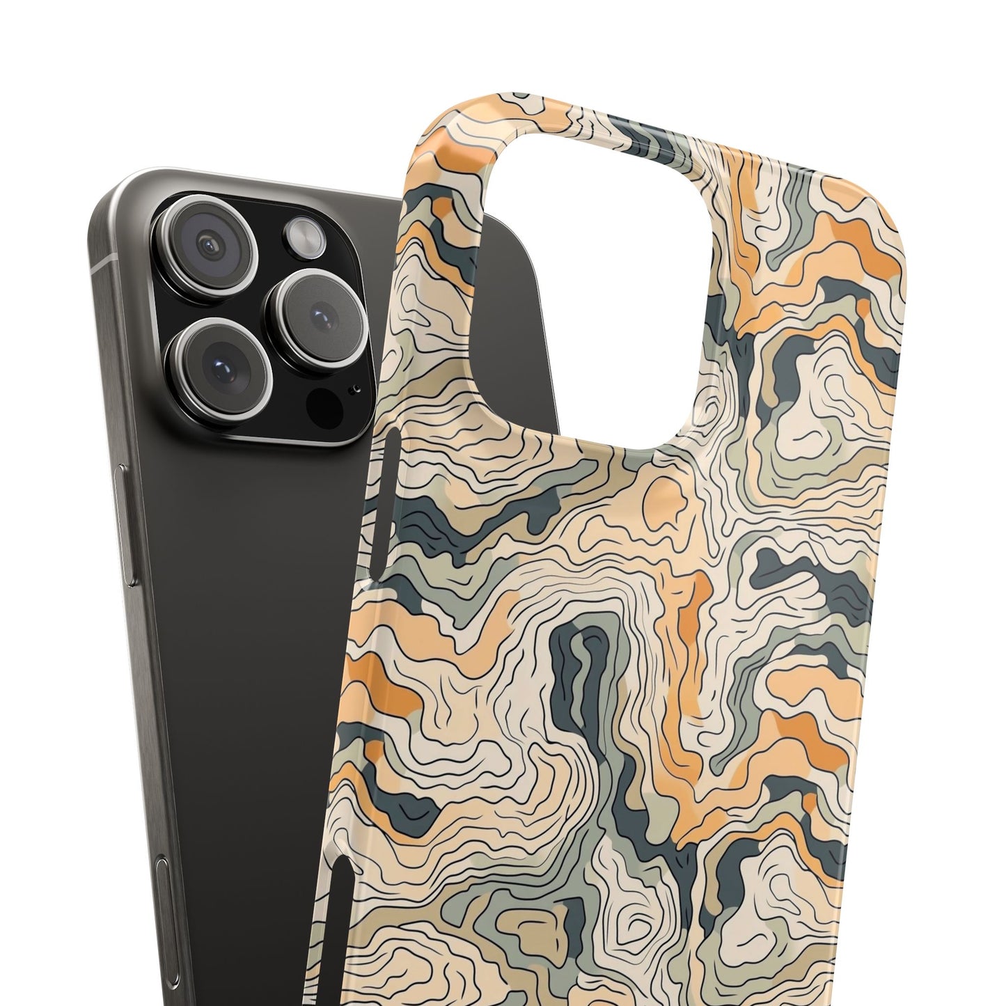 Earthy Abstract Snap Case