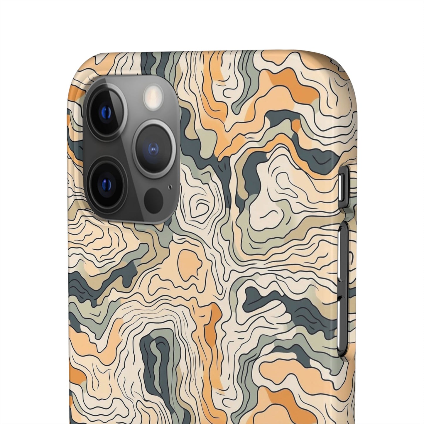 Earthy Abstract Snap Case