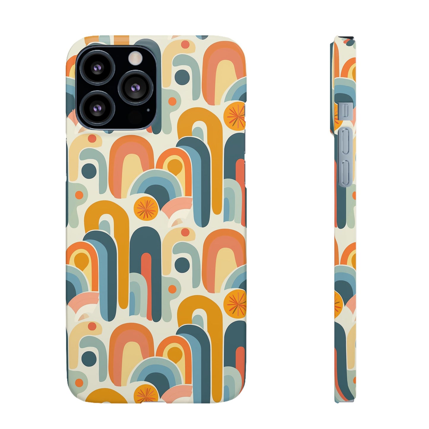 Coral Reverie Snap Case