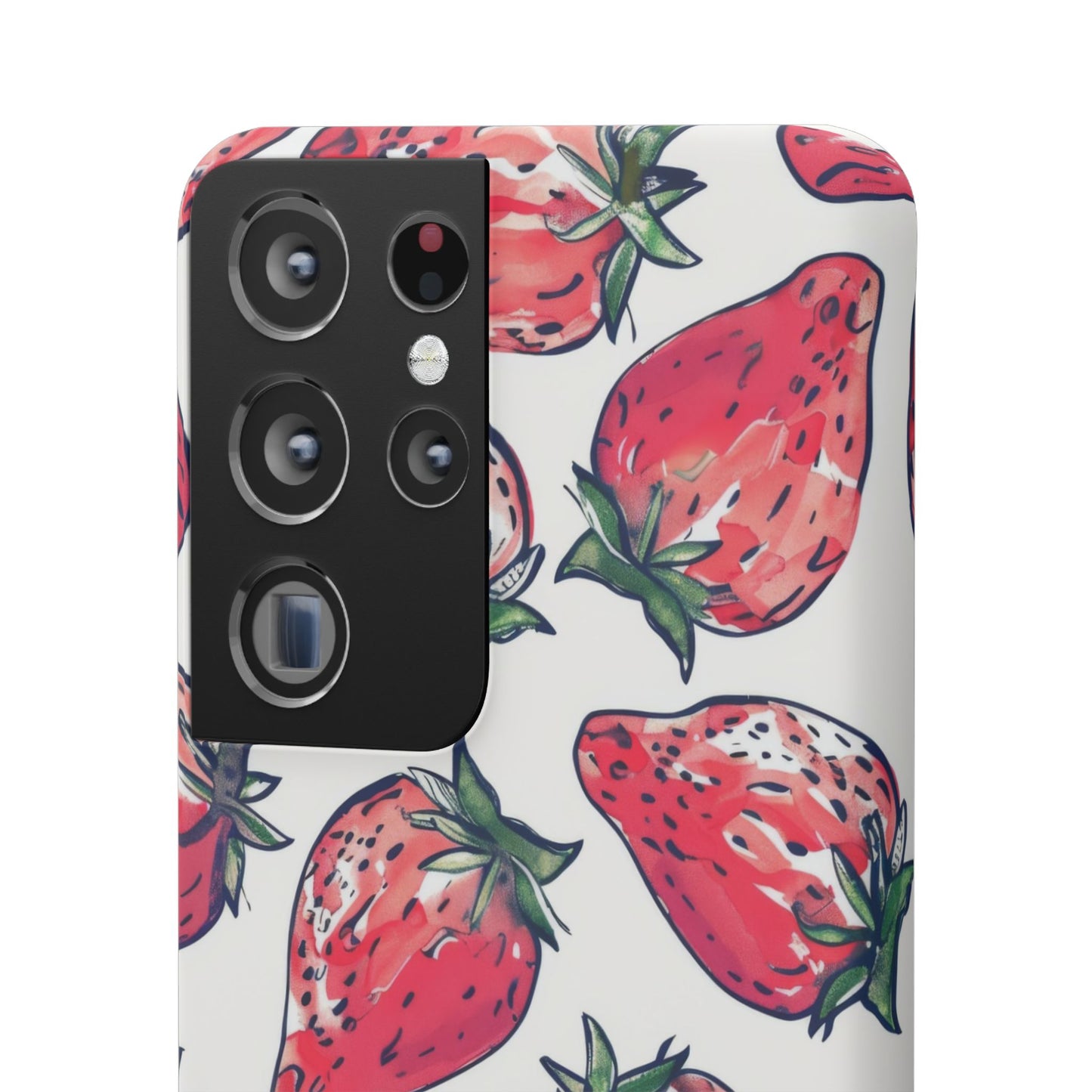 Creamy Berry Phone Snap Case