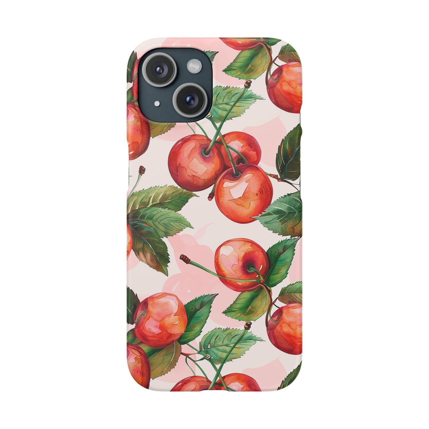 Cherry Wash Phone Snap Case
