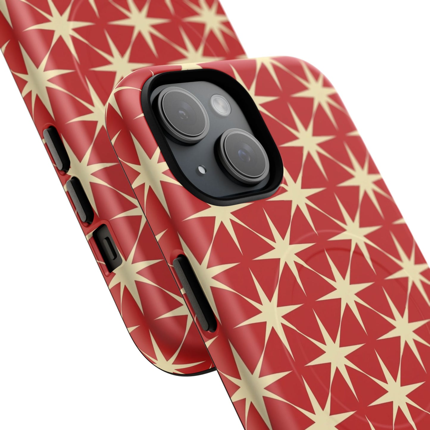 Crimson Star Tough Magnetic Phone Case