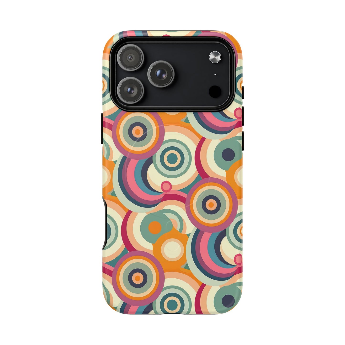 Retro Ripple Tough Magnetic Phone Case