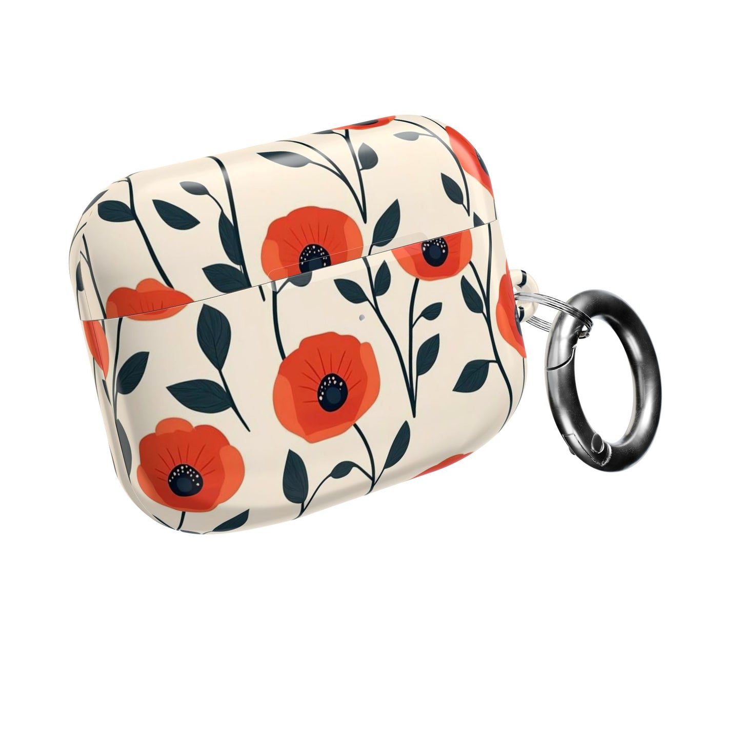 Poppy Fields AirPod Case