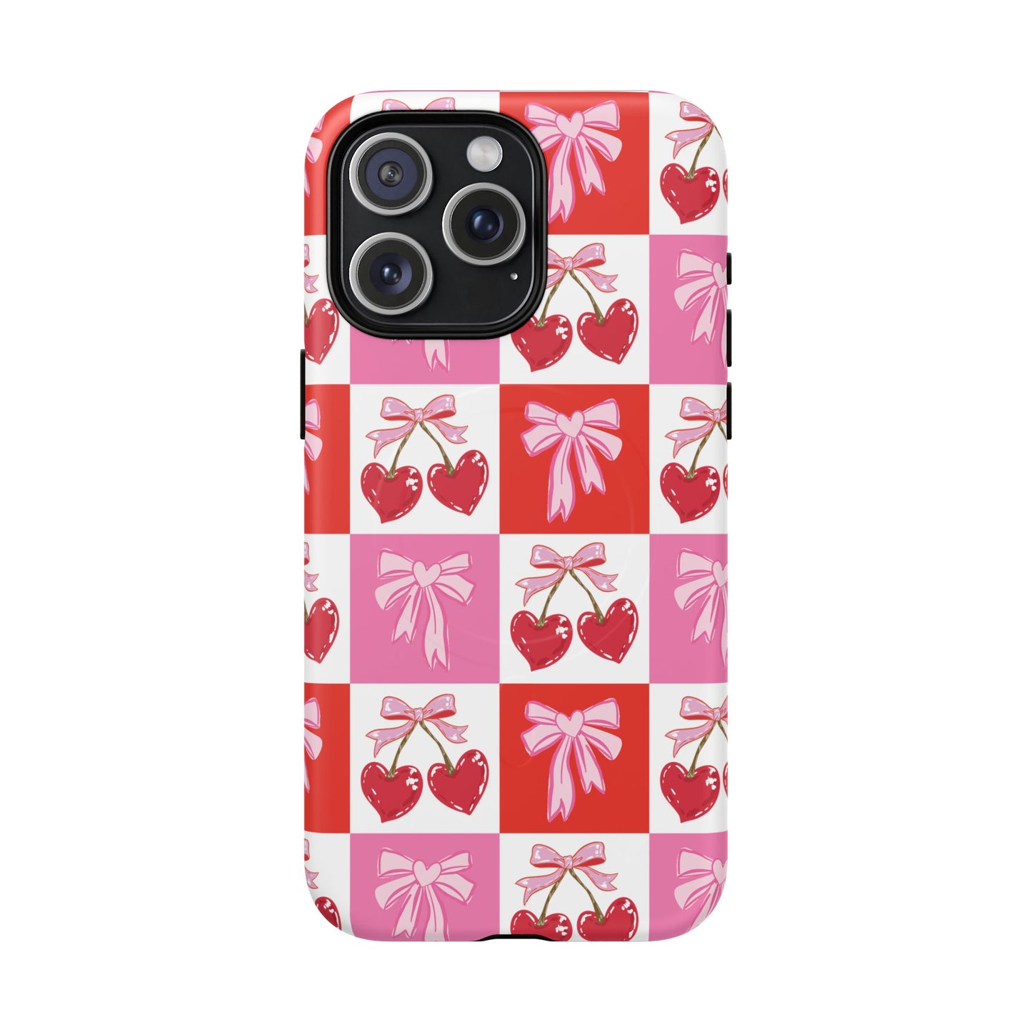 Sweet Pink Coquette Tough Magnetic Phone Case