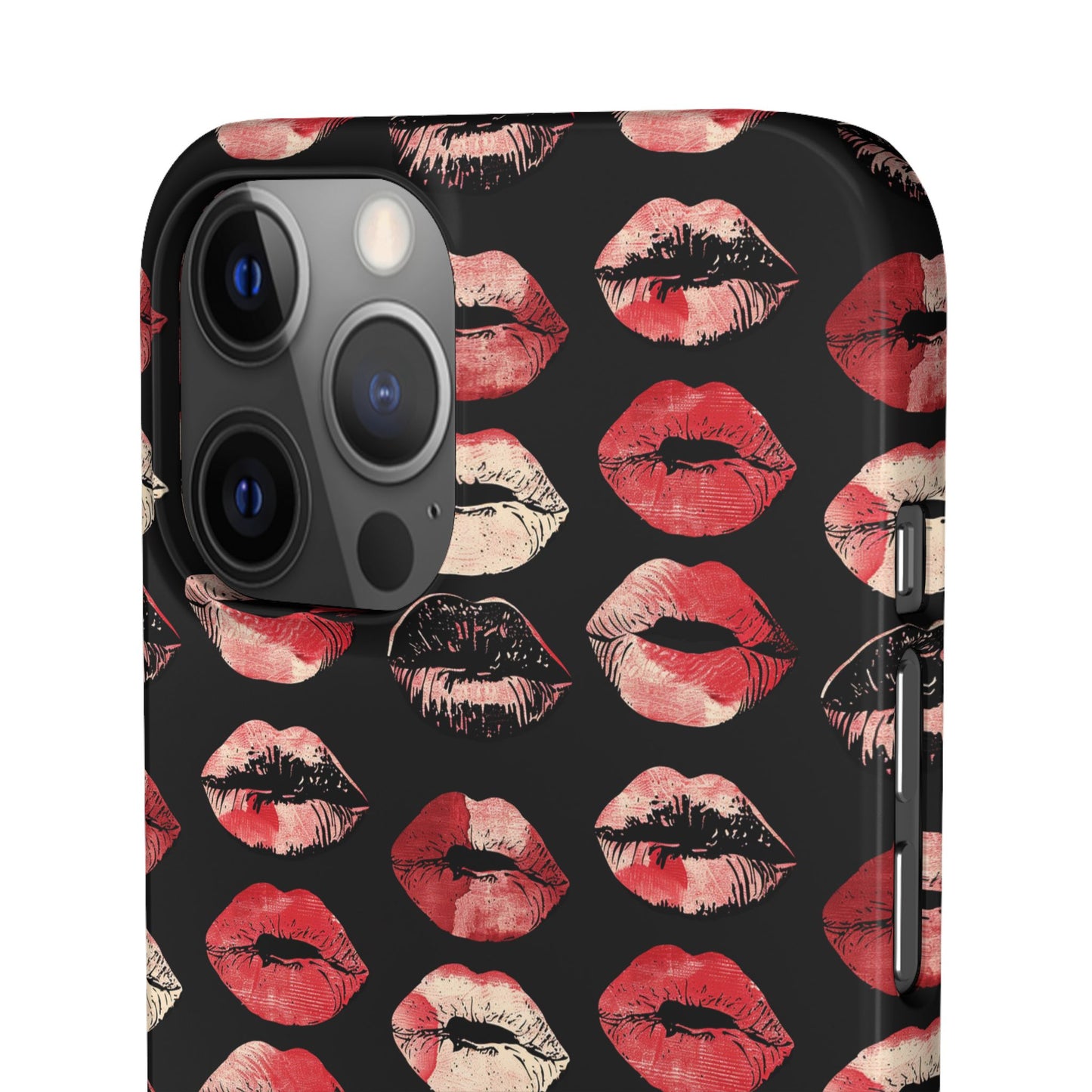 Midnight Pout Snap Phone Case