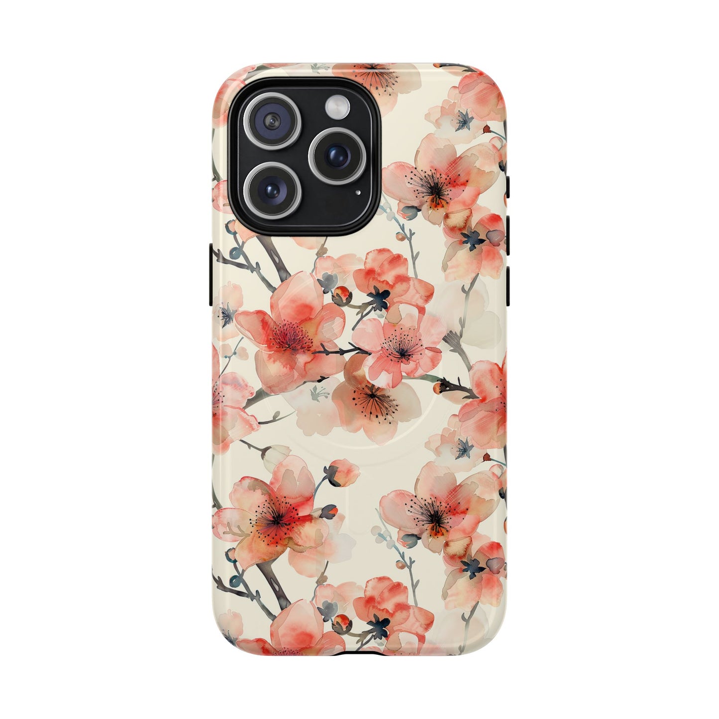 Cherry Veil Tough Magnetic Phone Case