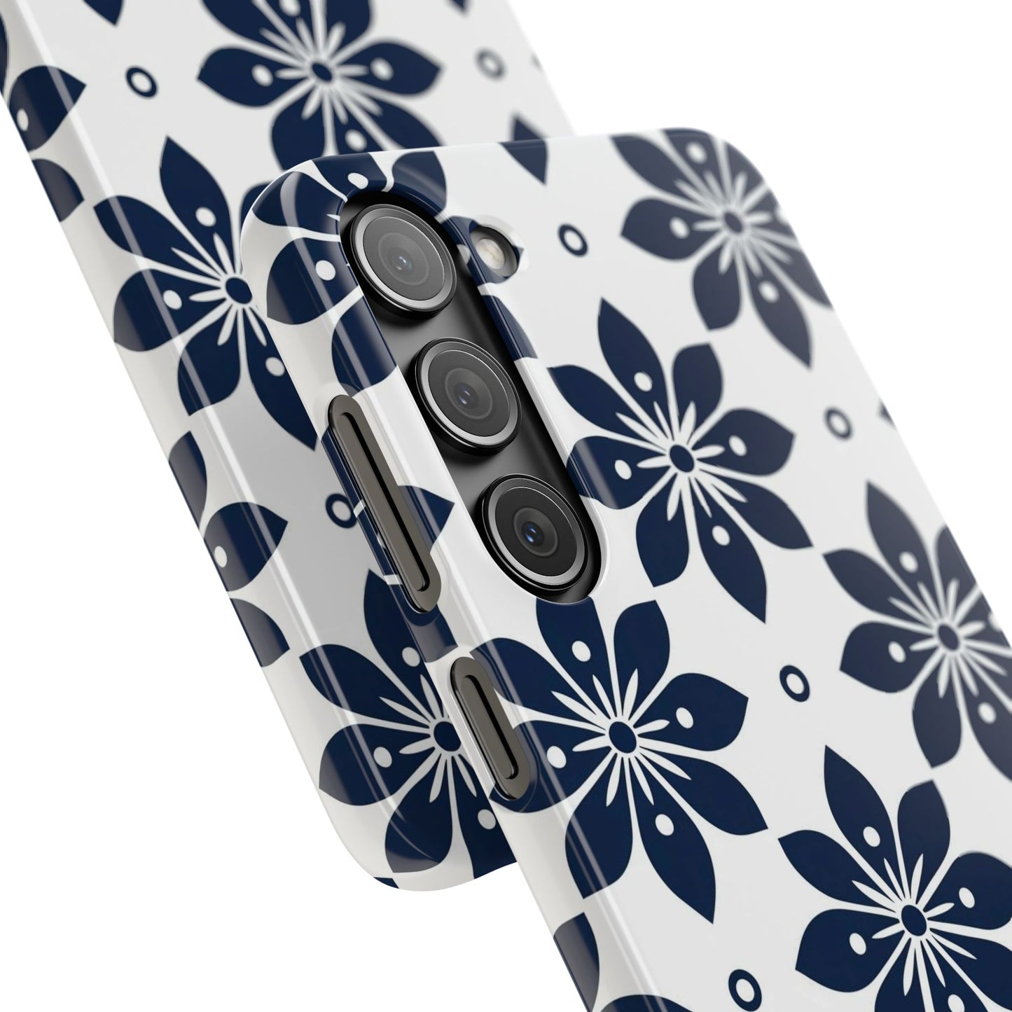 Azure Lattice Snap Case