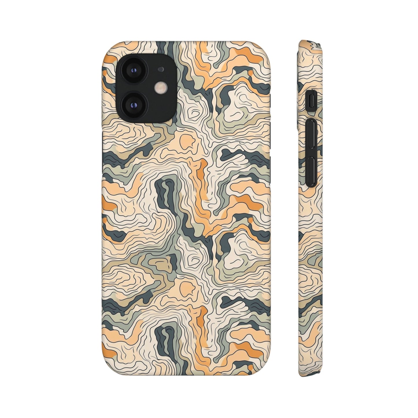 Earthy Abstract Snap Case