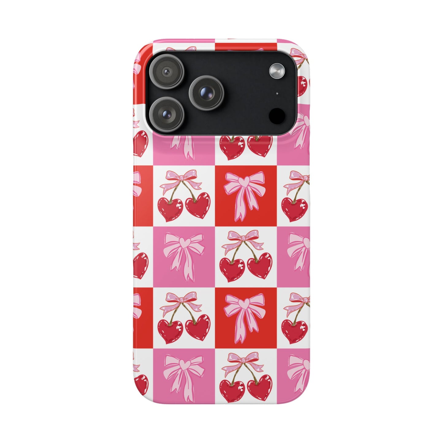 Sweet Pink Coquette Snap Case