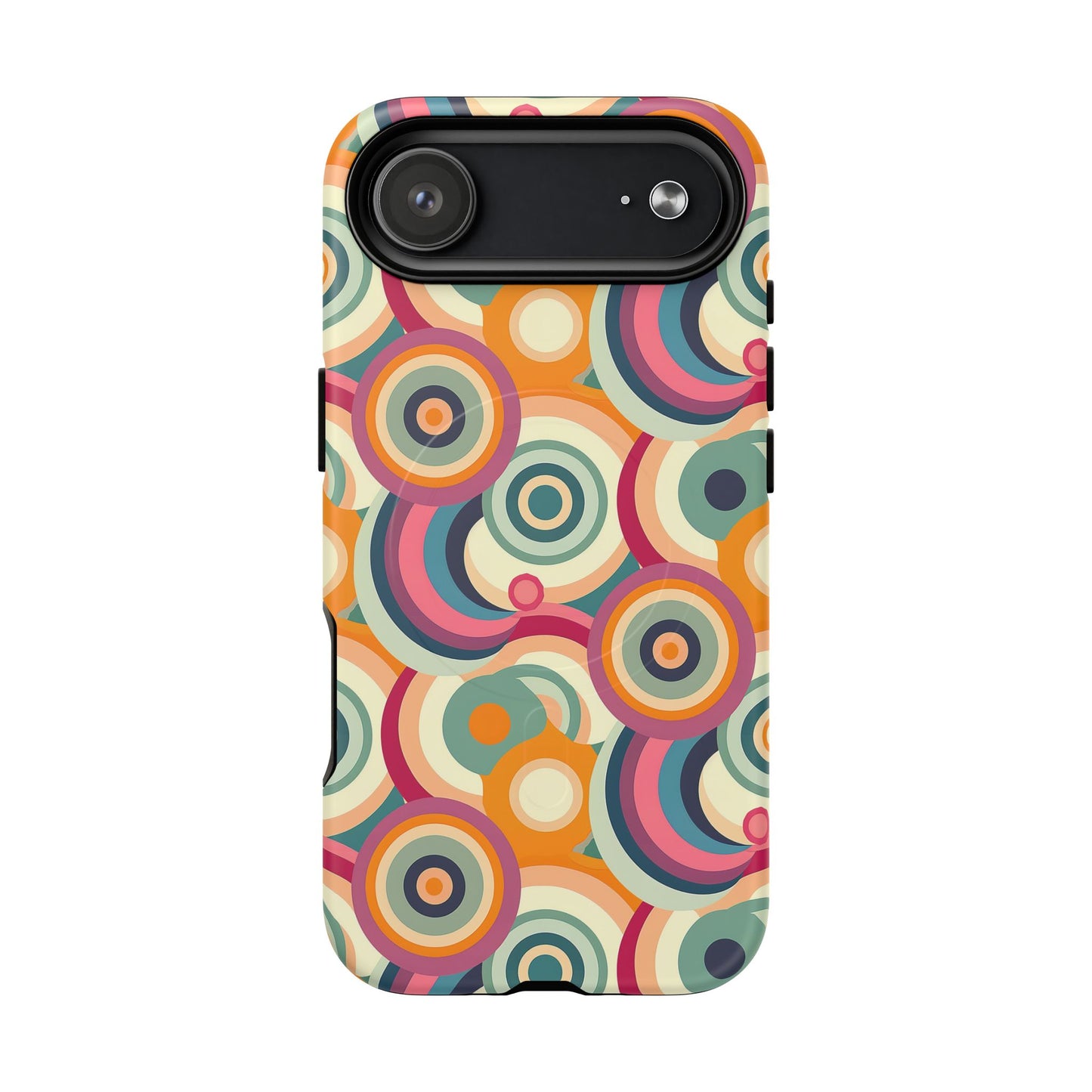 Retro Ripple Tough Magnetic Phone Case