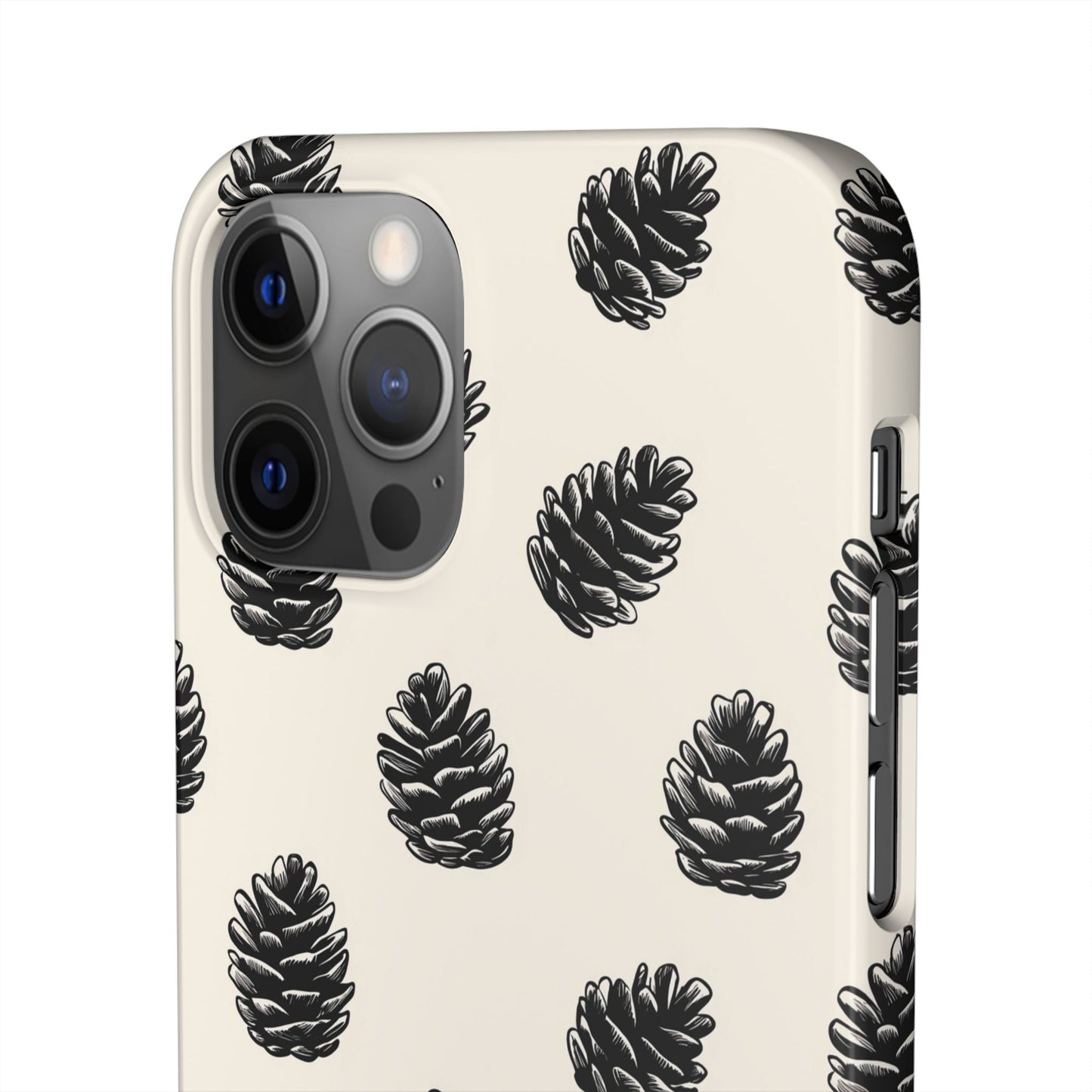 Pine Cone Phone Snap Case