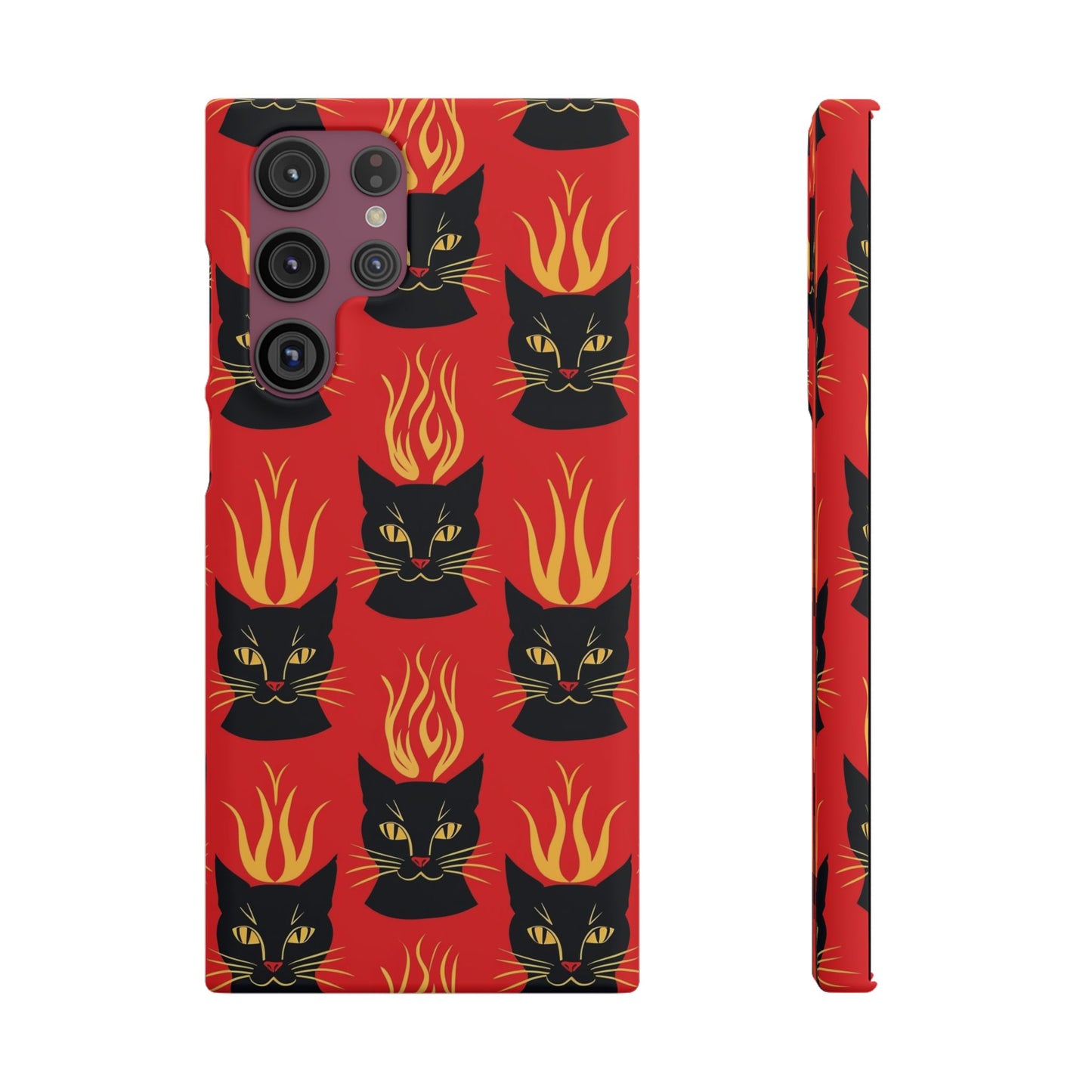 Devil Kitty Phone Snap Case