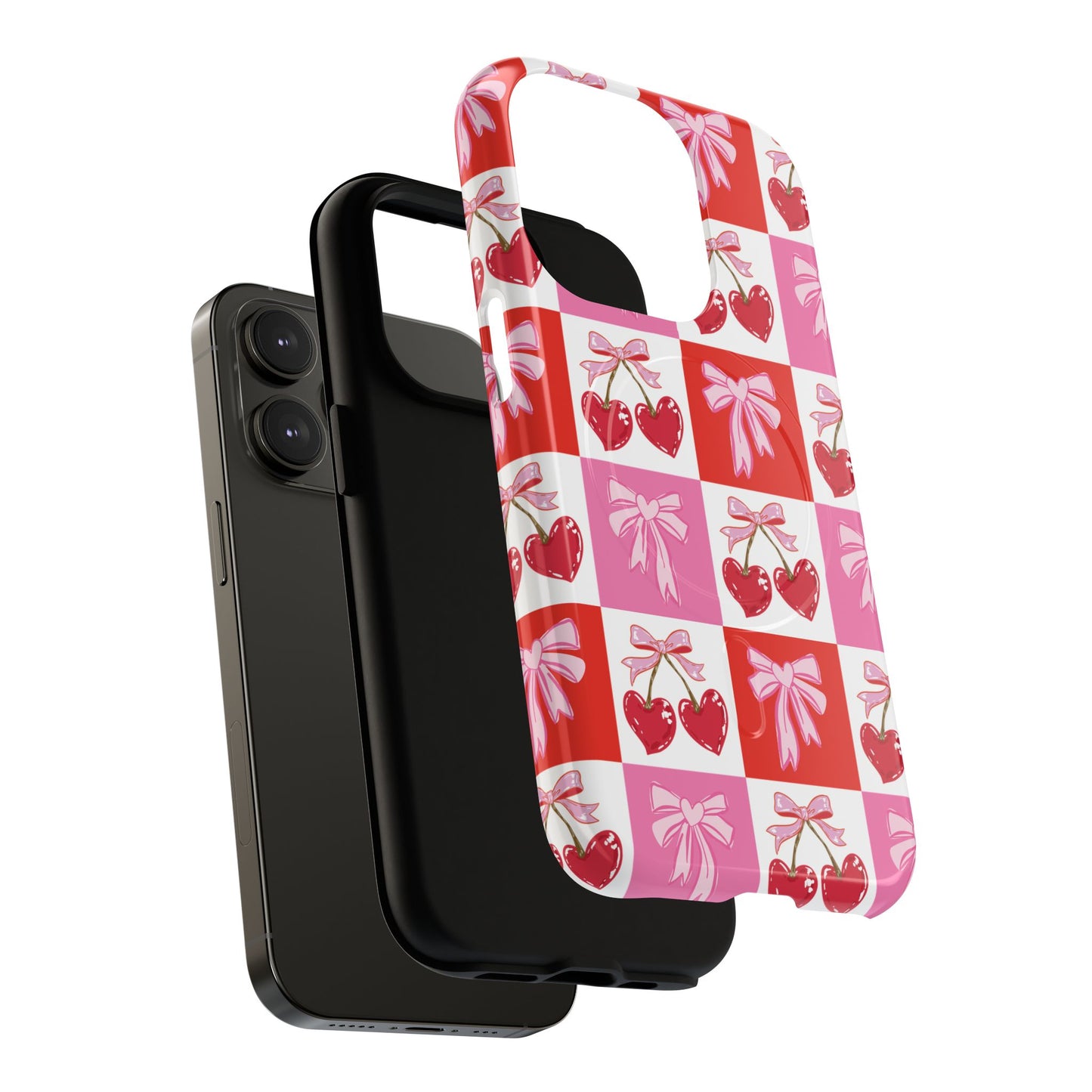Sweet Pink Coquette Tough Magnetic Phone Case
