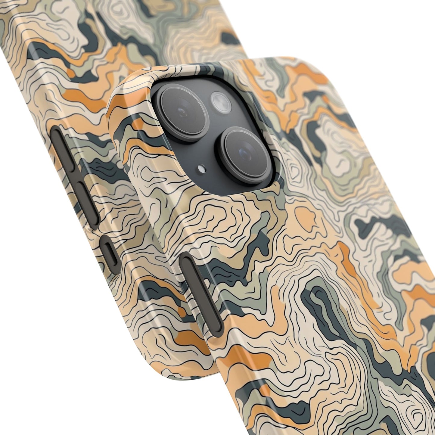 Earthy Abstract Snap Case