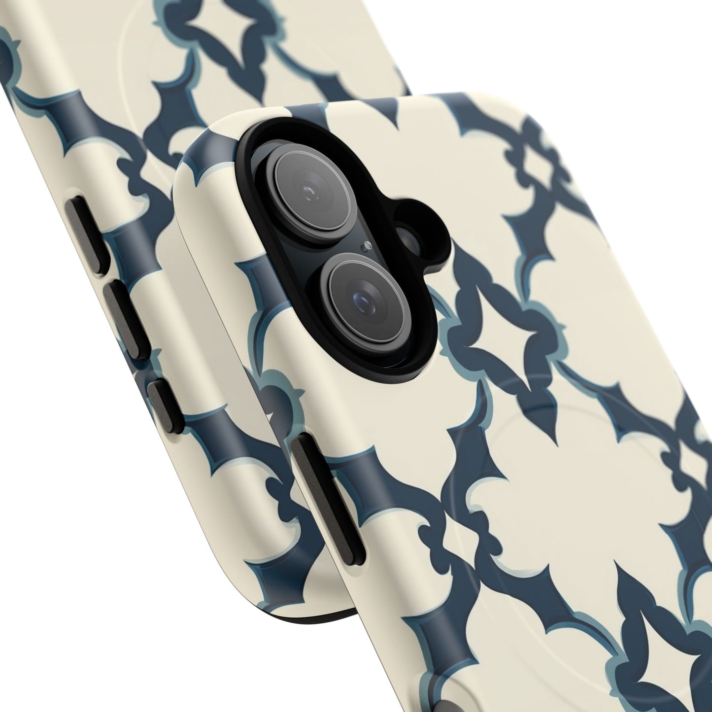 Midnight Quatrefoil Tough Magnetic Case