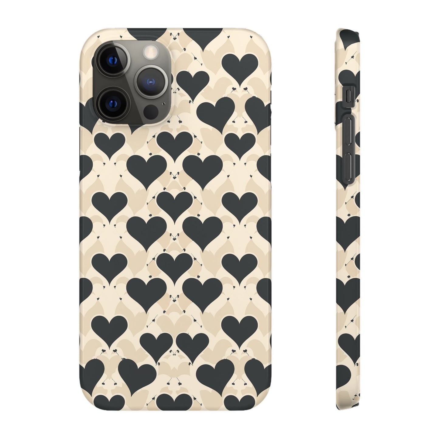 Whisper Hearts Phone Snap Case