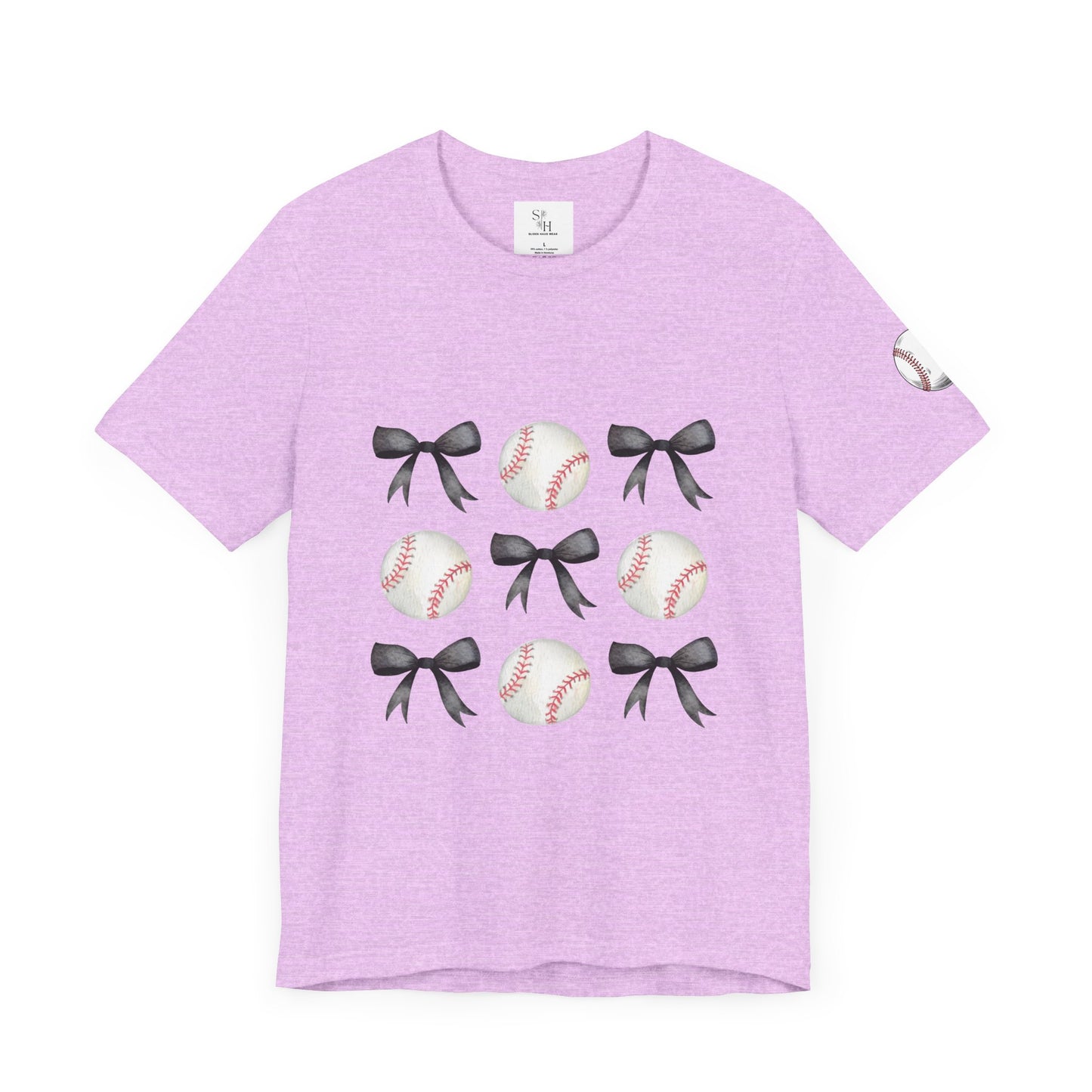 Baseball Coquette Unisex Jersey Short Sleeve Tee