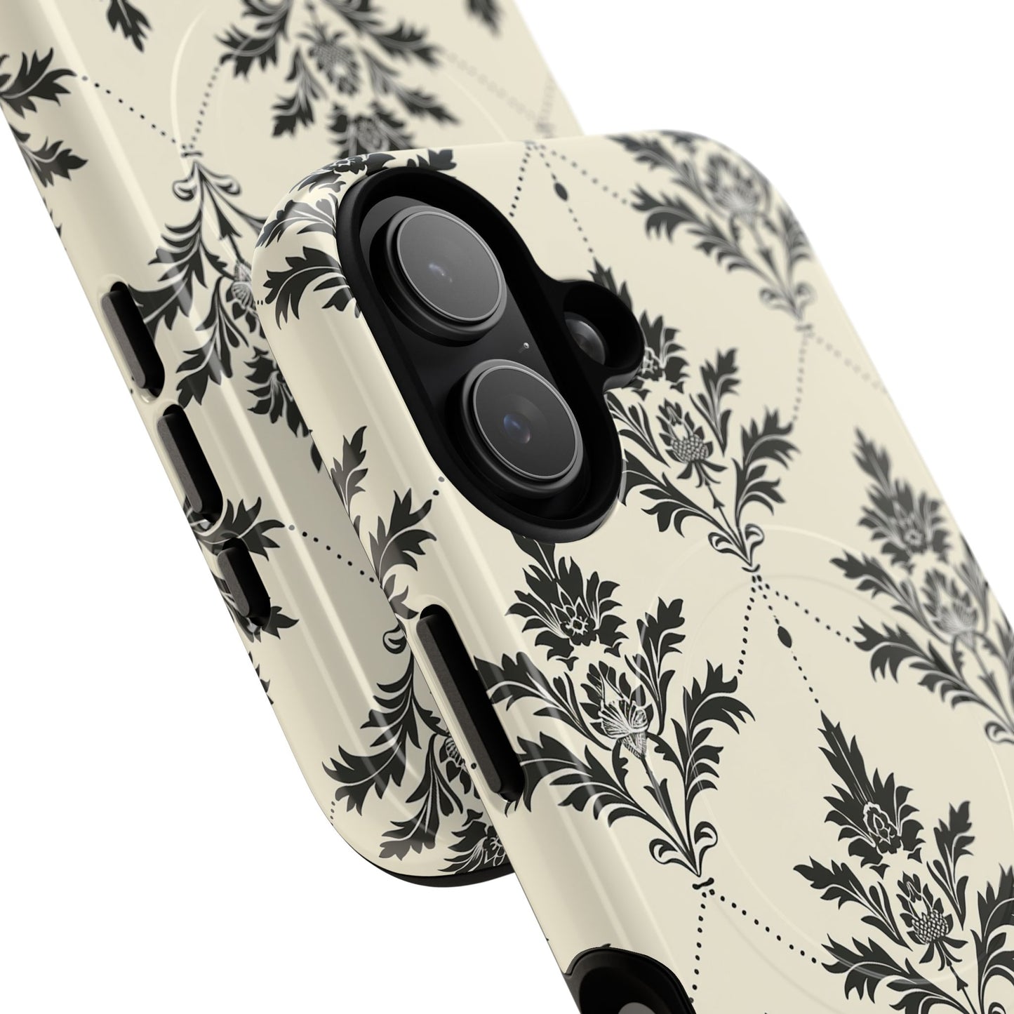 Midnight Damask Tough Magnetic Case
