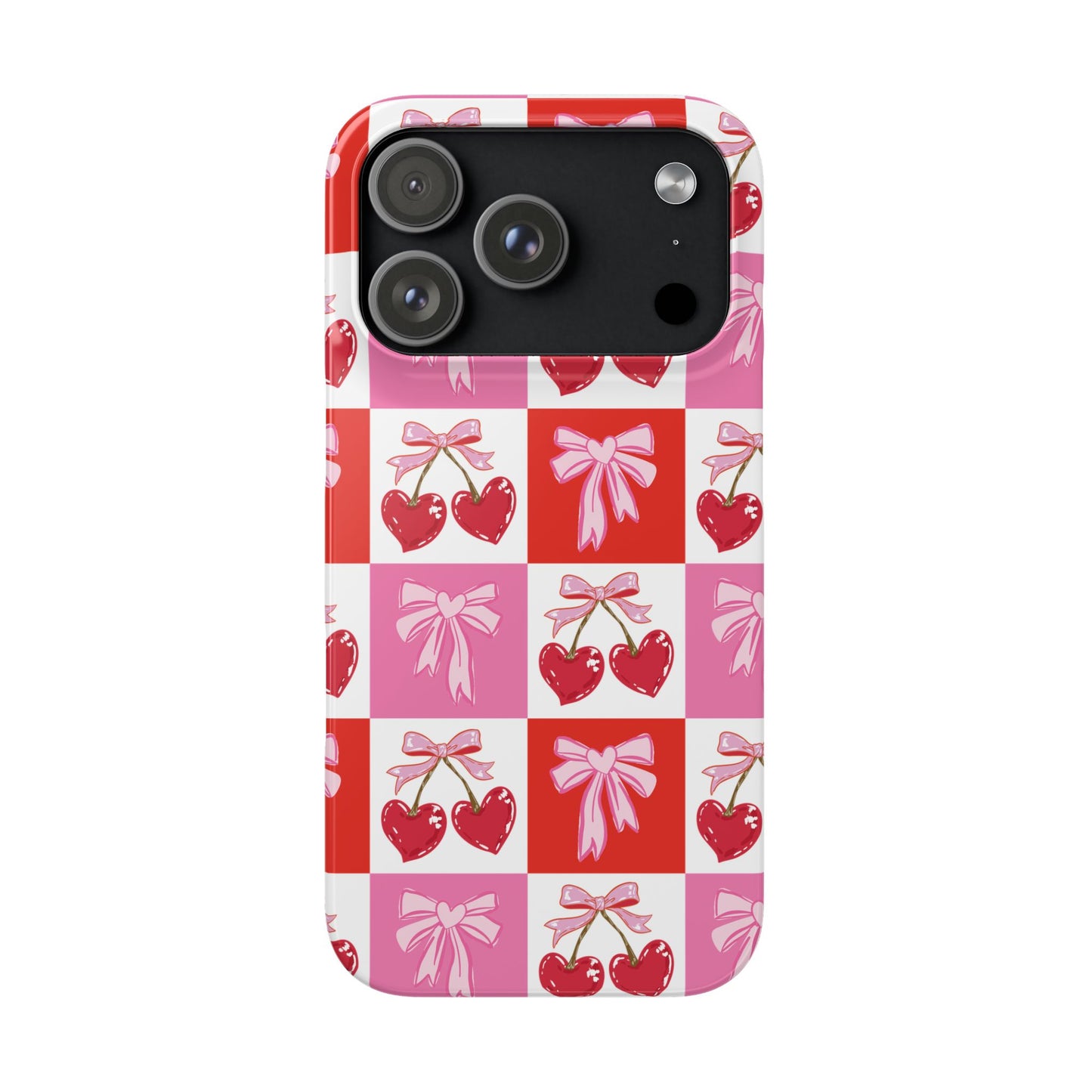 Sweet Pink Coquette Snap Case