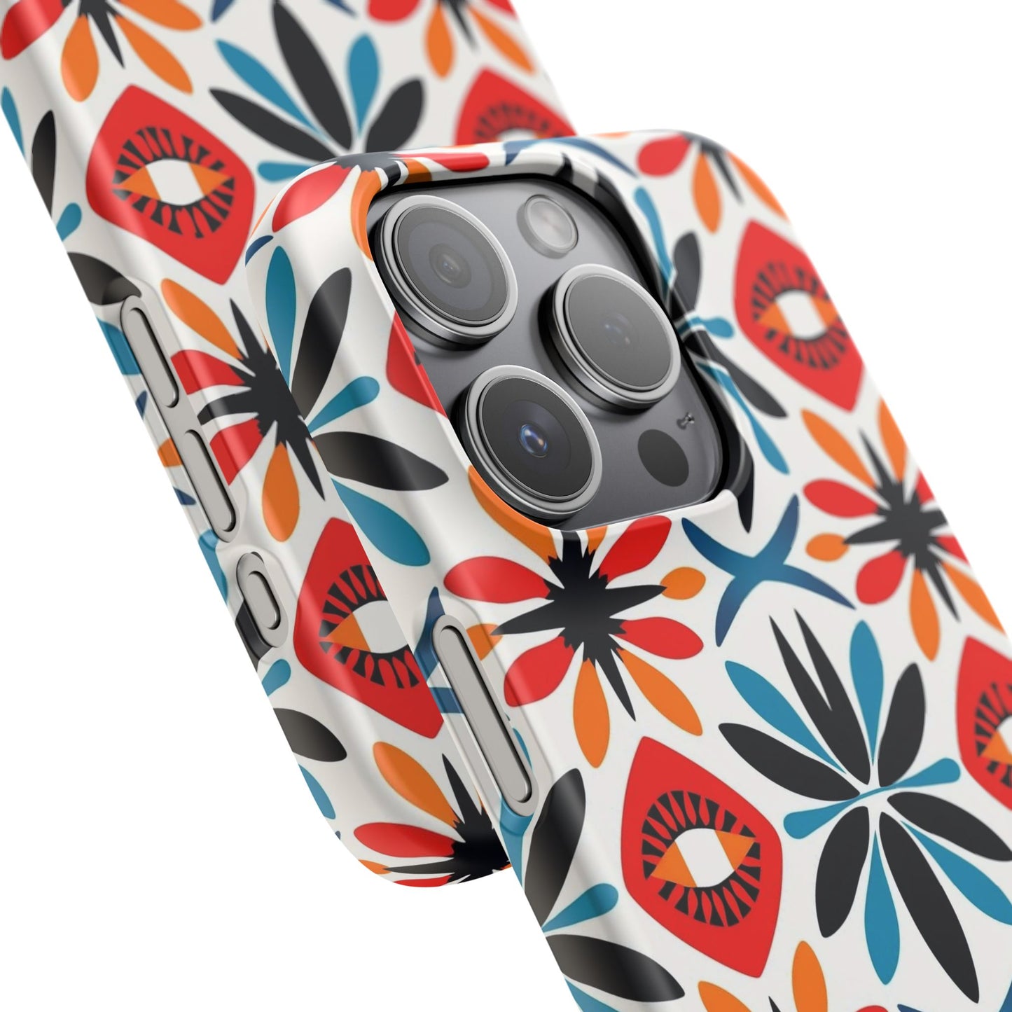 Electric Blooms Snap Case