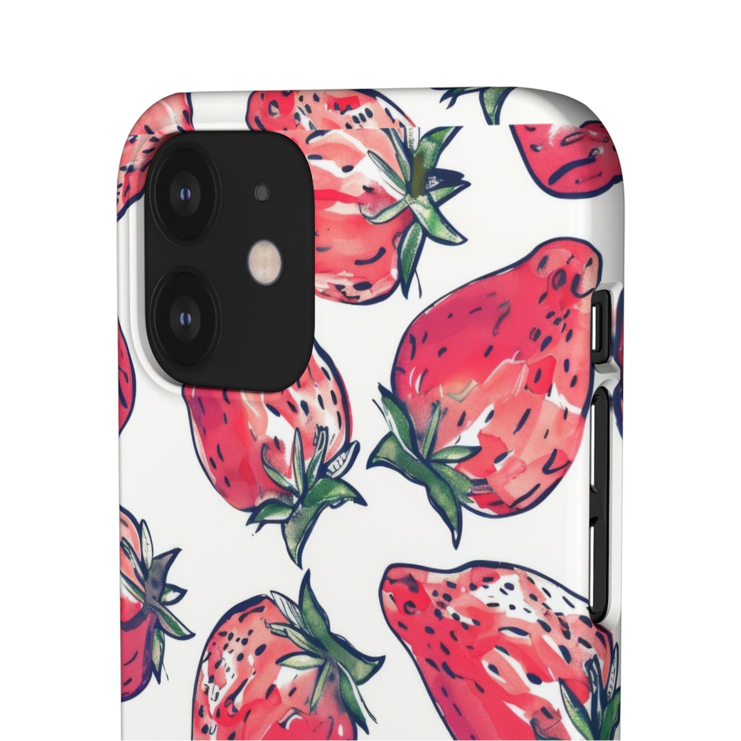 Creamy Berry Phone Snap Case