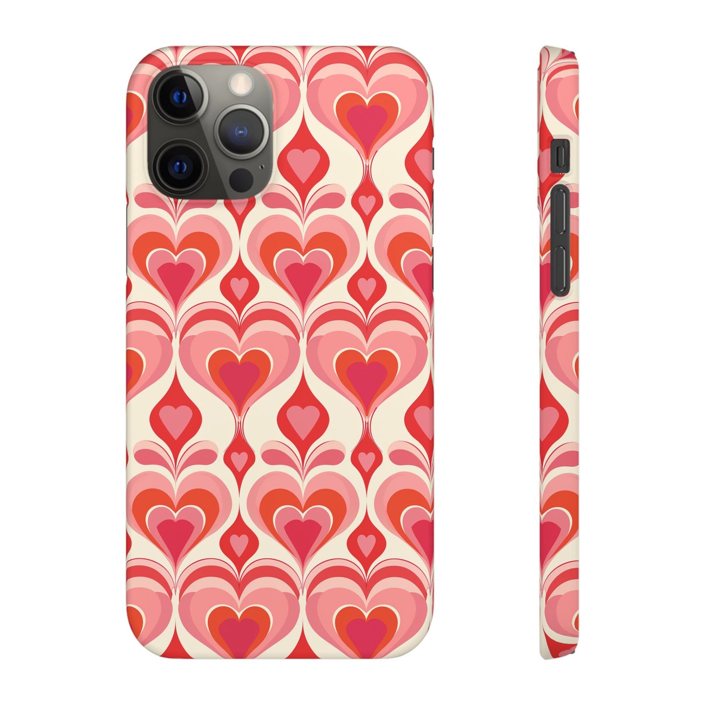 Heart Merge Phone Snap Case