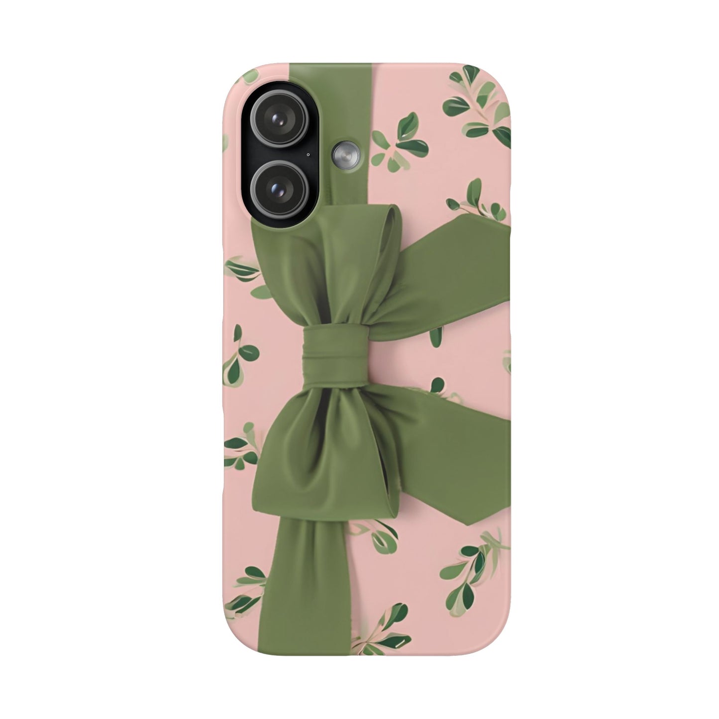Blushing Bow Snap Case