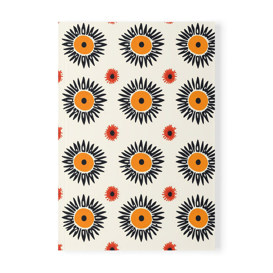 Electric Starburst A5 Softcover Notebook