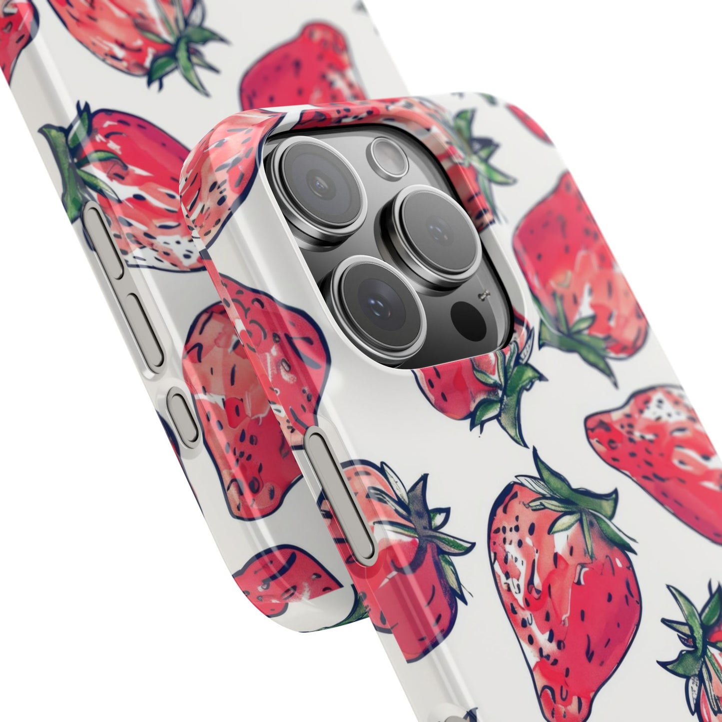 Creamy Berry Phone Snap Case