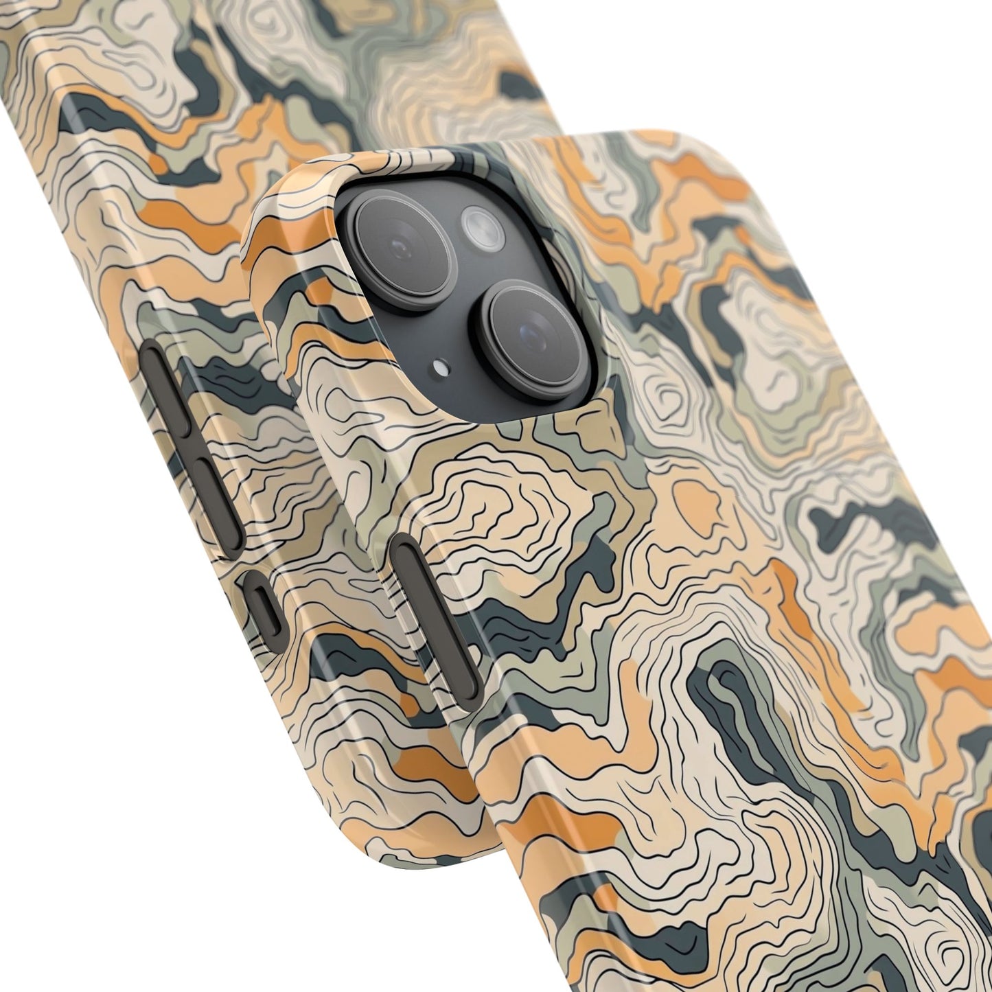 Earthy Abstract Snap Case