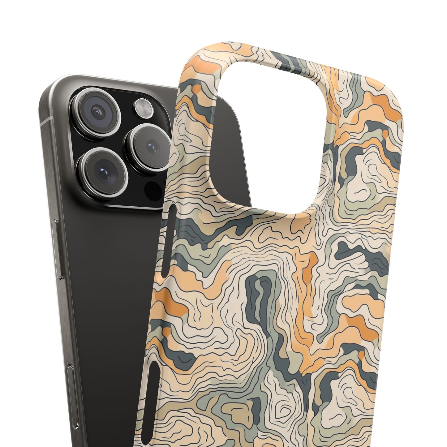 Earthy Abstract Snap Case