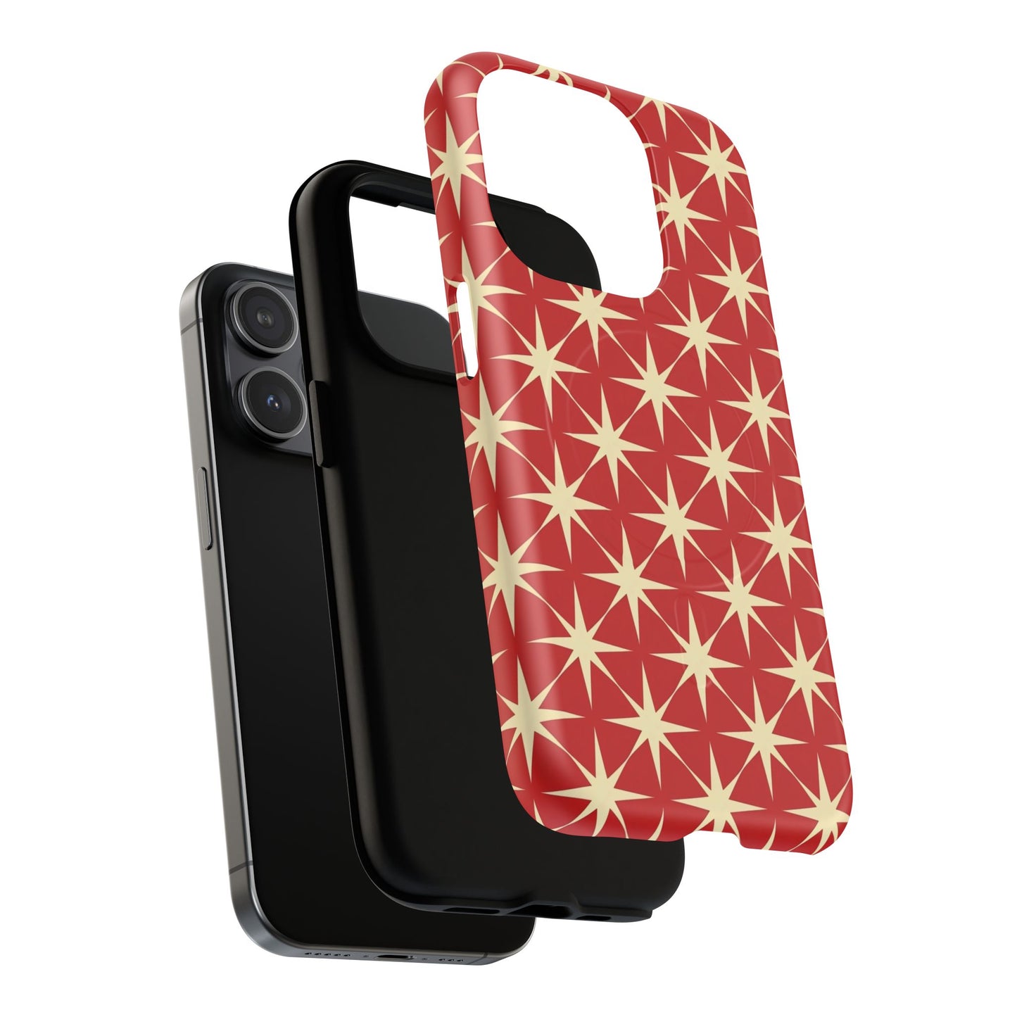 Crimson Star Tough Magnetic Phone Case