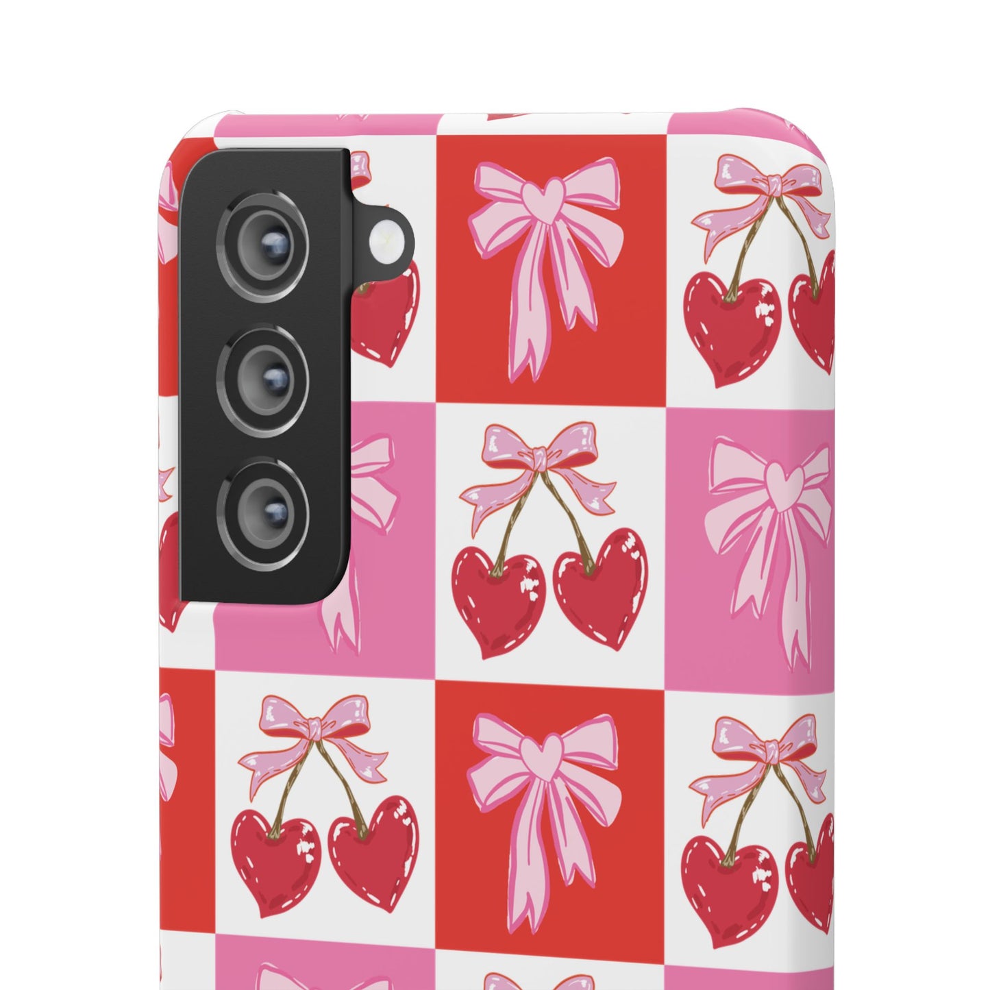 Sweet Pink Coquette Snap Case