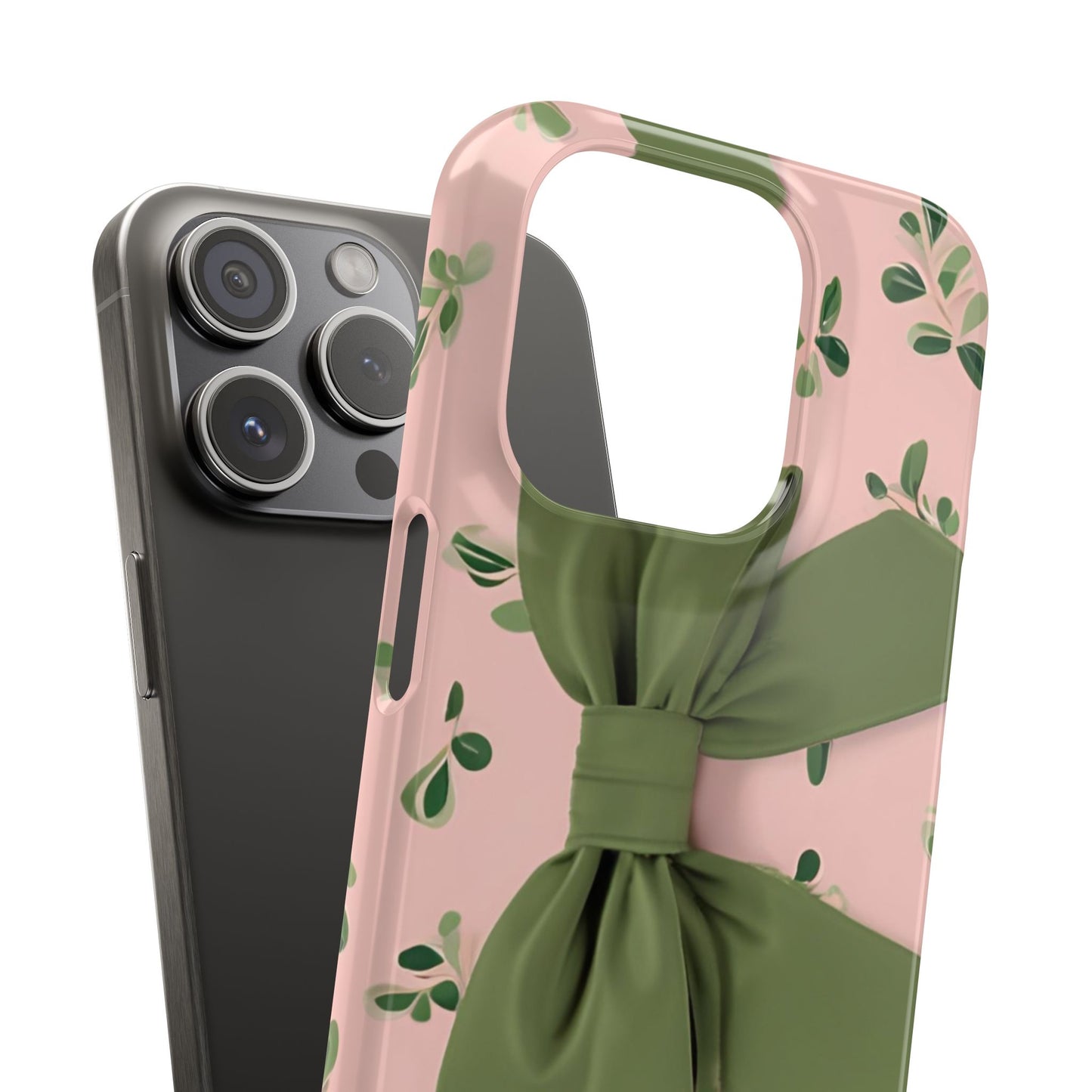 Blushing Bow Snap Case