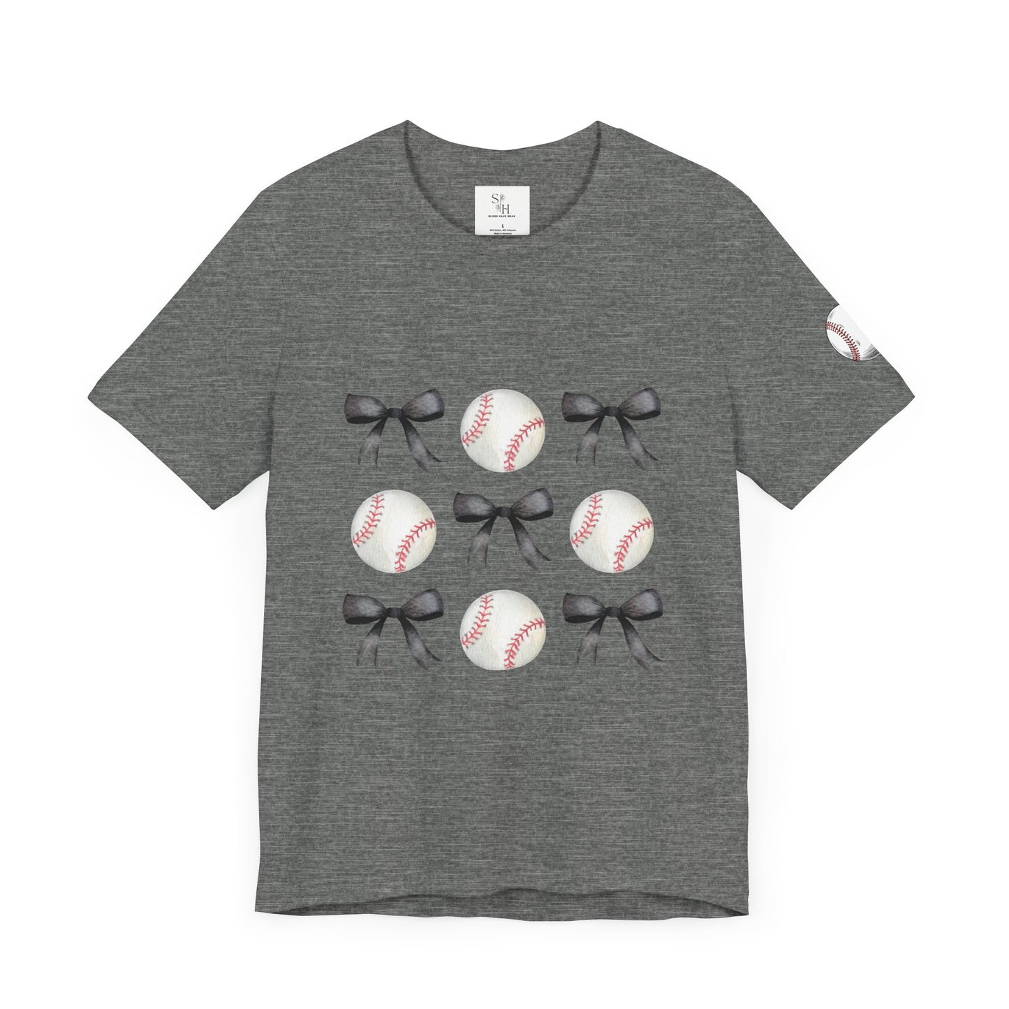 Baseball Coquette Unisex Jersey Short Sleeve Tee