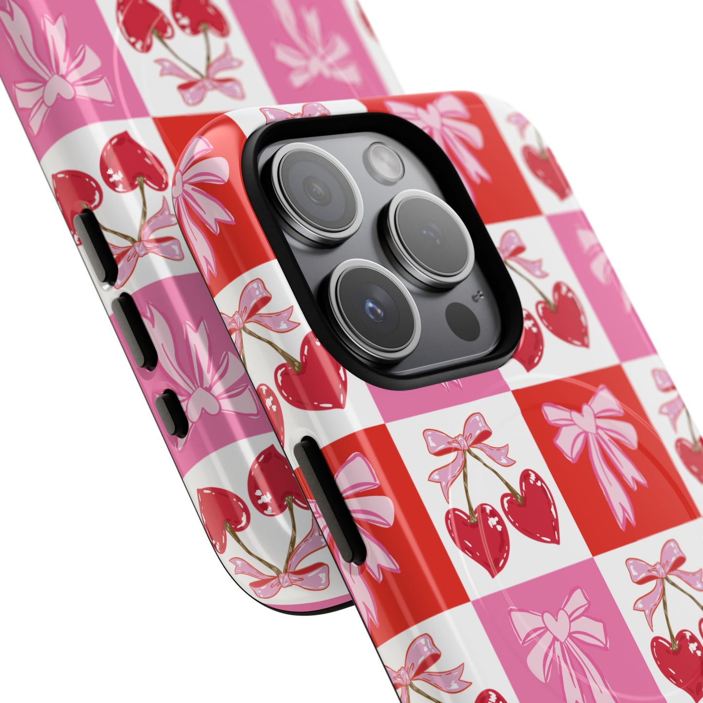 Sweet Pink Coquette Tough Magnetic Phone Case
