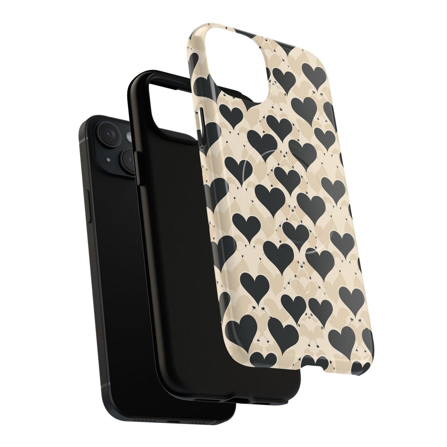 Whisper Hearts Tough Magnetic Phone Case