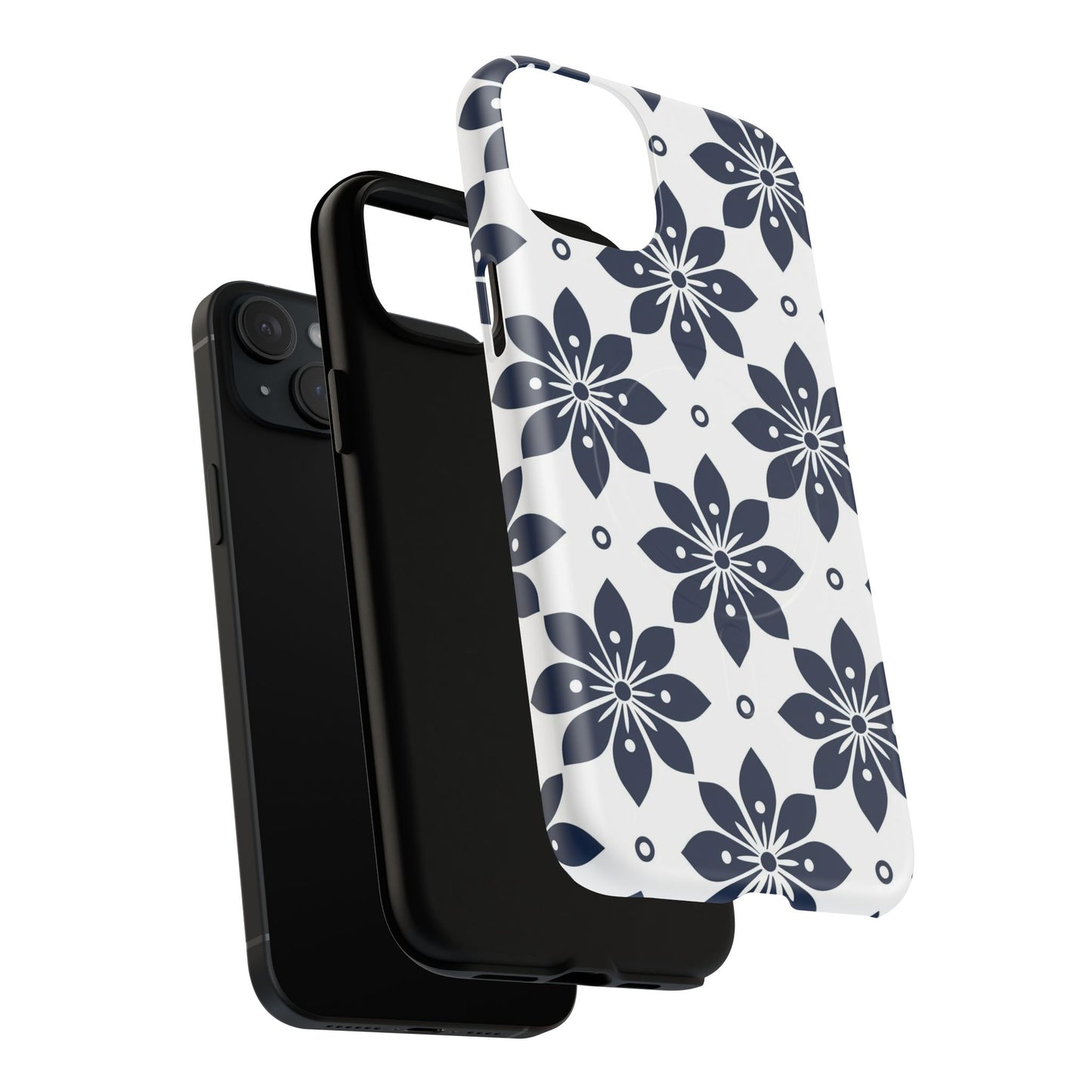 Azure Lattice Tough Magnetic Case