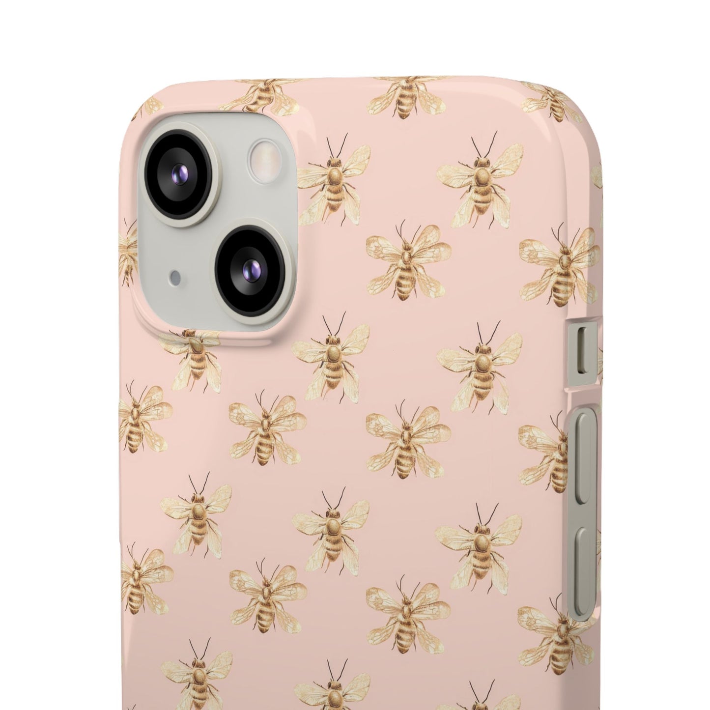 Pink Pollen Phone Snap Case