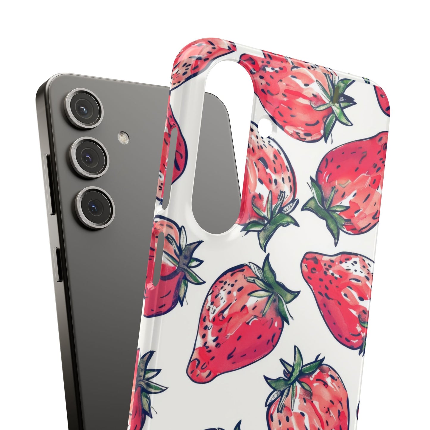 Creamy Berry Phone Snap Case