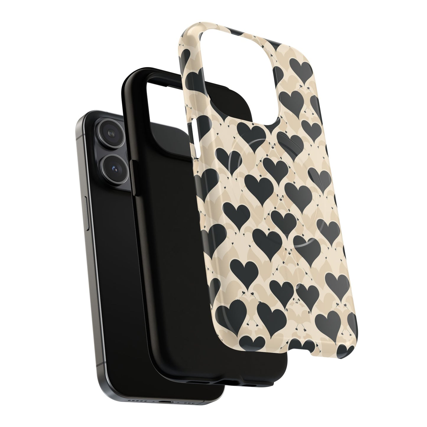 Whisper Hearts Tough Magnetic Phone Case